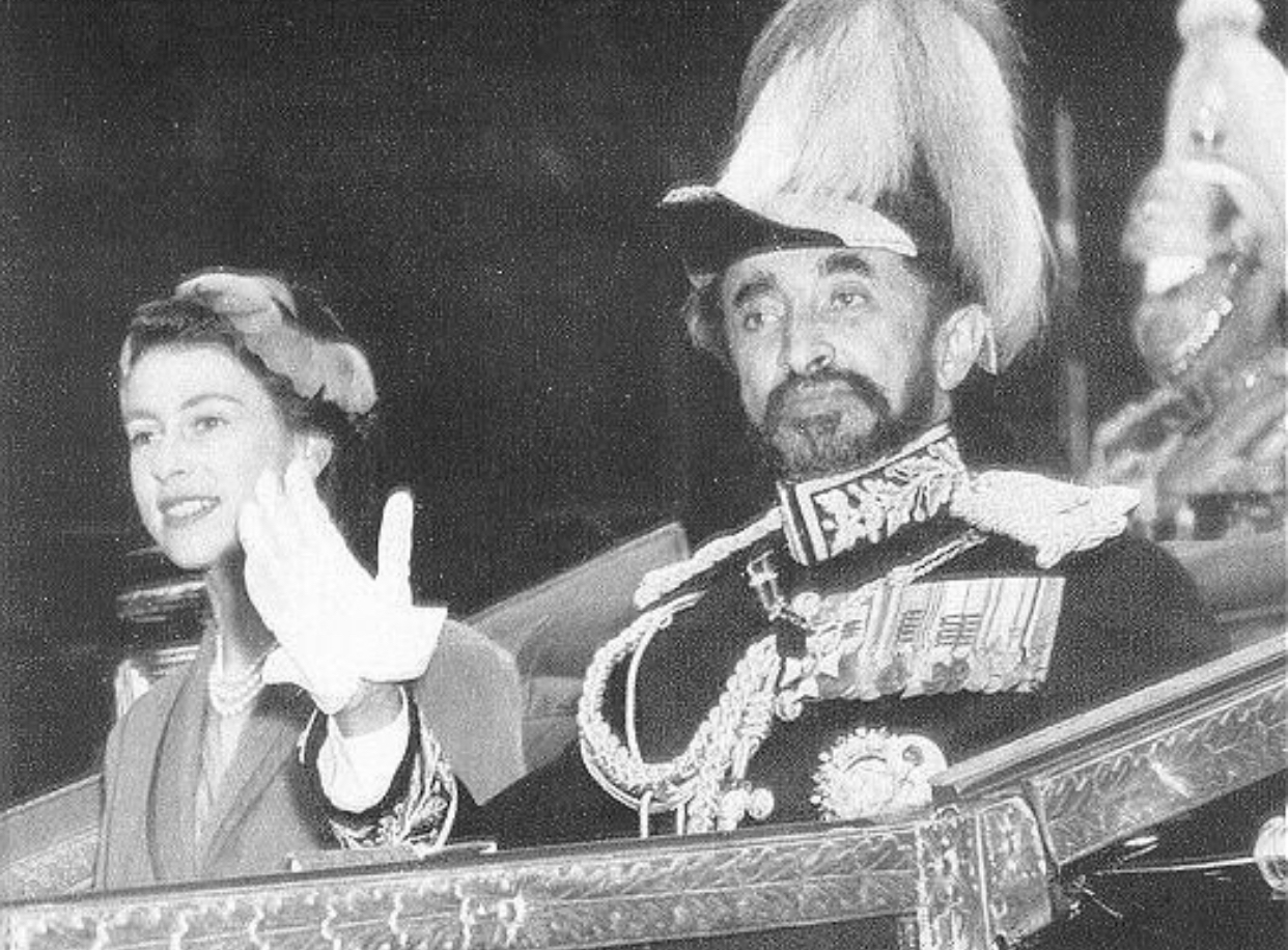 Reply to the post “Why Queen Elizabeth bowed to Emperor Haile Selassie I of Ethiopia” - My, Queen Elizabeth II, King, Ethiopia, Bow, Story, 20th century, Reply to post, Longpost