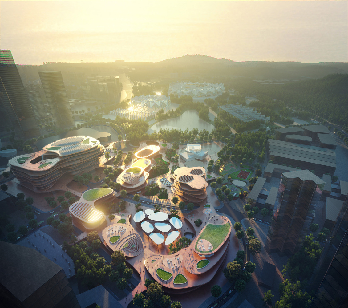 Community Center Project in Shenzhen - Shenzhen, China, Architecture, Longpost