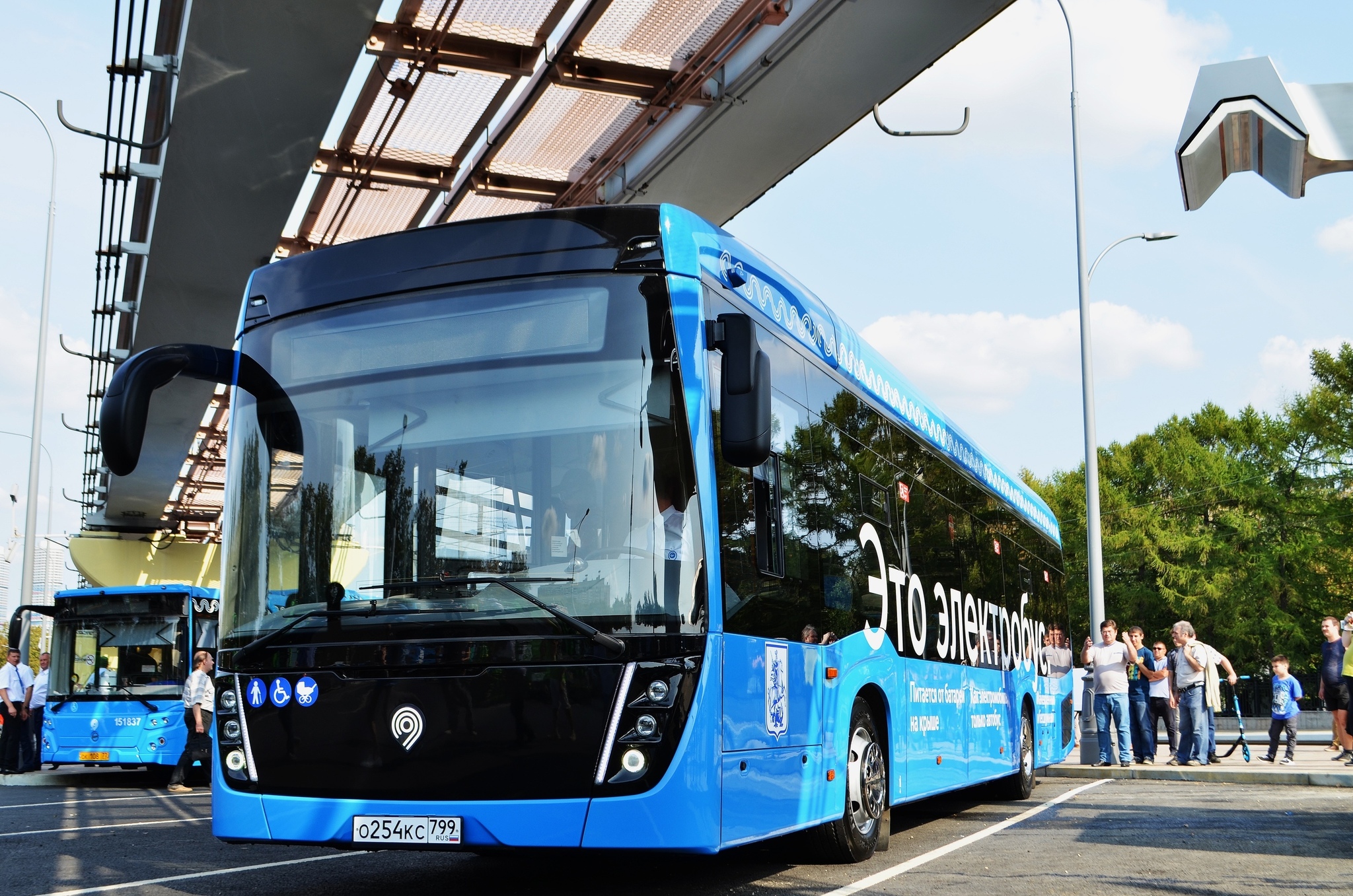 Made at KAMAZ - for the first time in the world, Moscow began large-scale operation of electric buses - Kamaz, Nefaz, Moscow, Mosgortrans, Transport, Public transport, Electric car, Longpost, Electric bus