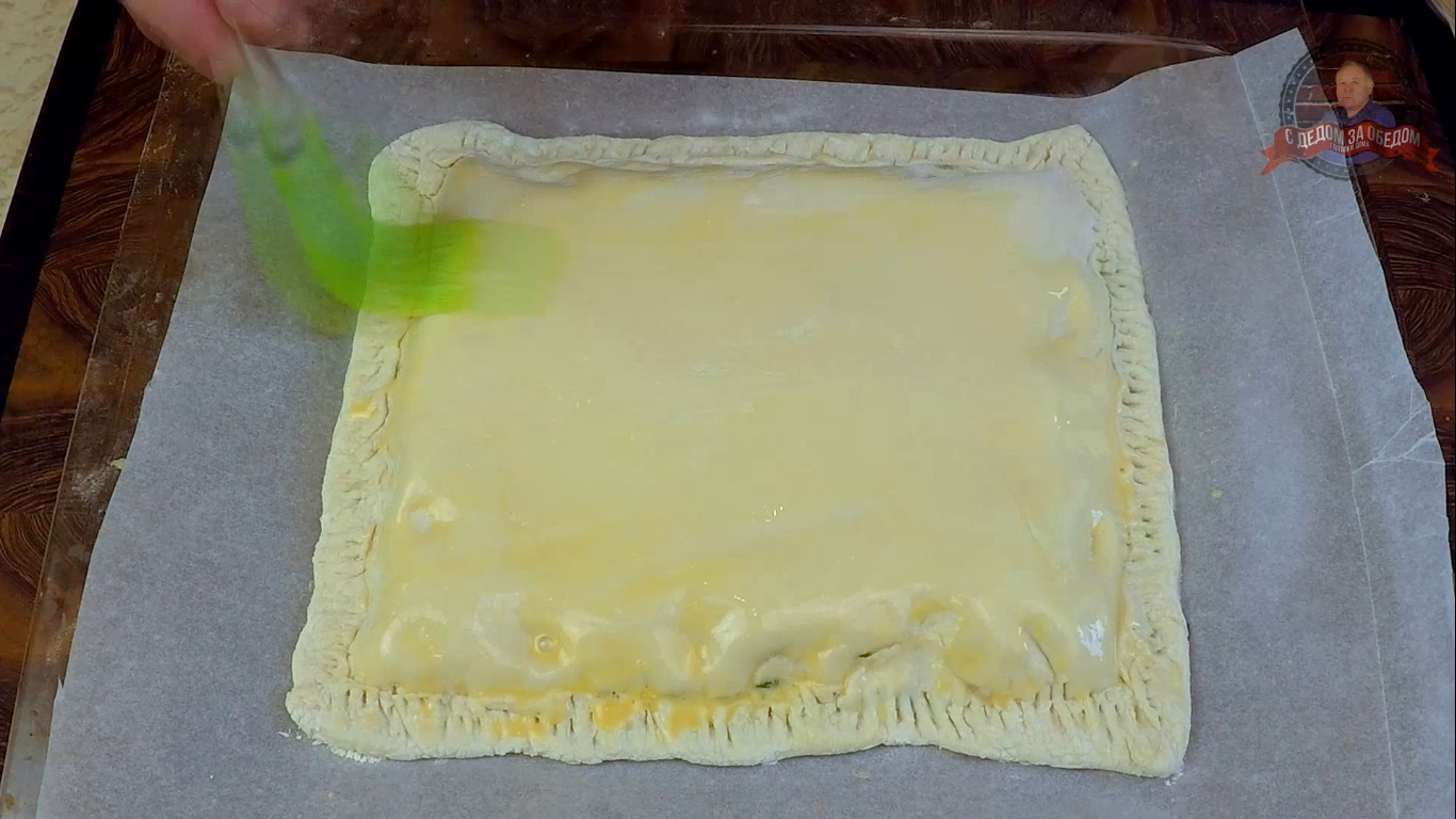 Pie with aromatic and satisfying vegetable filling - My, Pie, Bakery products, Food, Cooking, Lenten dishes, Video, Longpost, Recipe, Video recipe