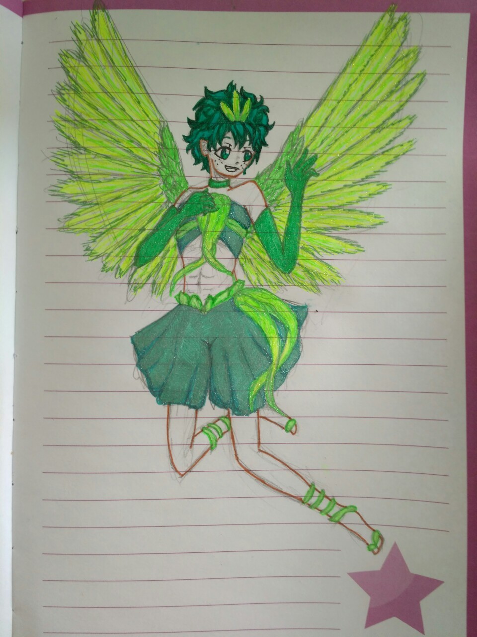 Enchantix! - My, Midoriya izuku, Winx, Boku no hero academia