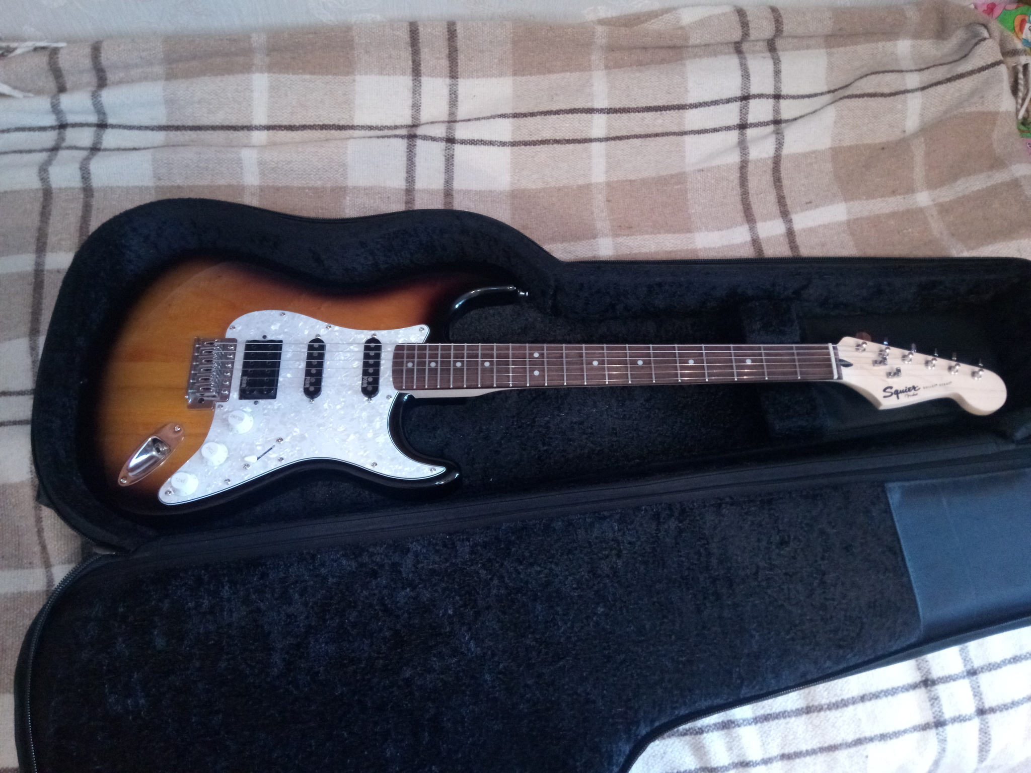 Improvement of squier bullet strat - My, Guitar, Longpost, Musical instruments, Handmade