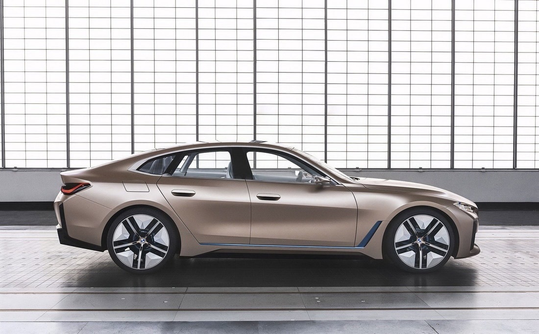 2021 BMW i4 Concept — посторонись Tesla - Моё, Авто, Автомобилисты, BMW, Концепт, Концепт-Кар, Немецкий автопром, Длиннопост