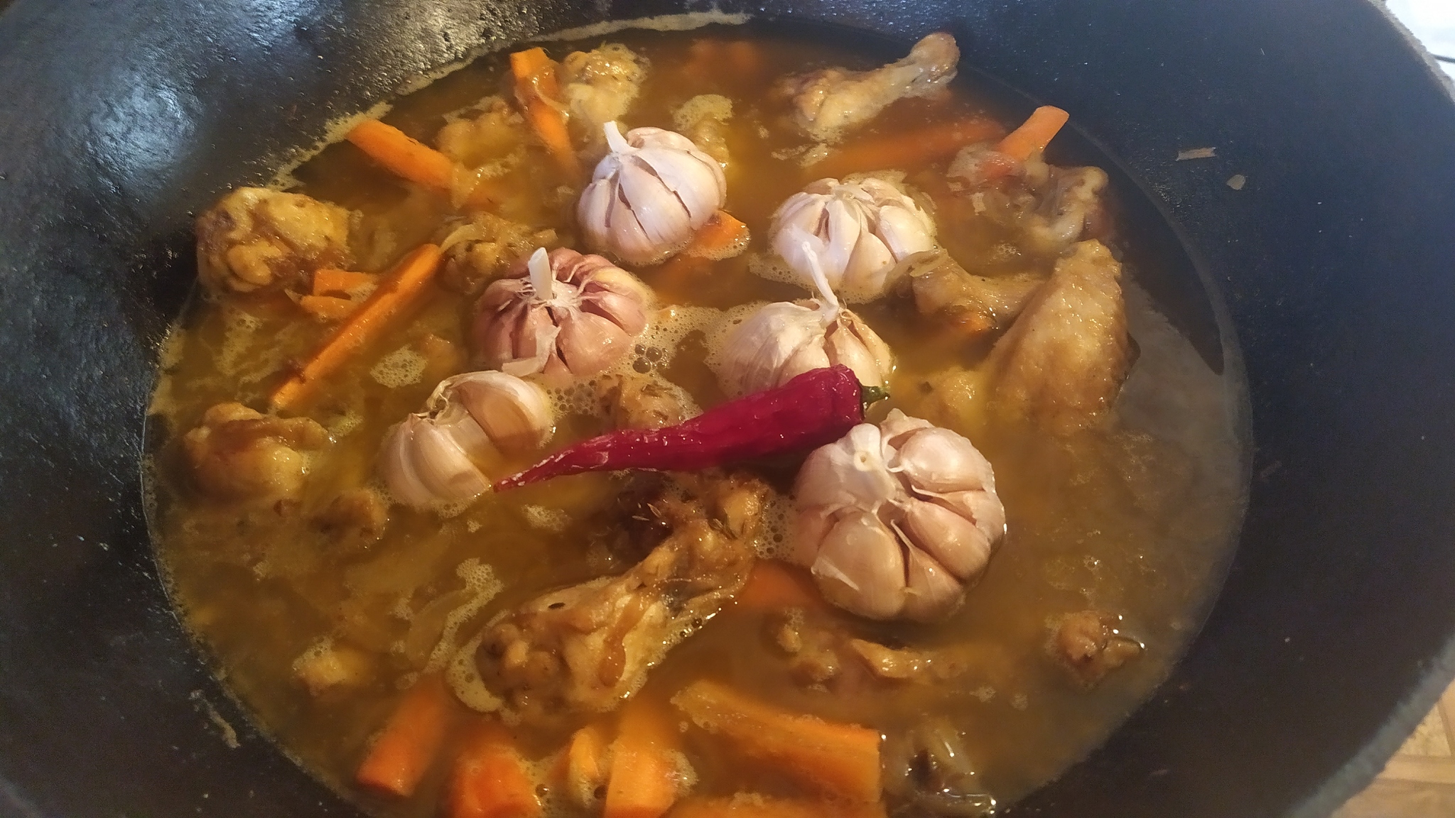 Today pilaf from chicken wings tulips - My, Food, Pilaf, Hen, Zira, Longpost, Recipe, Cooking