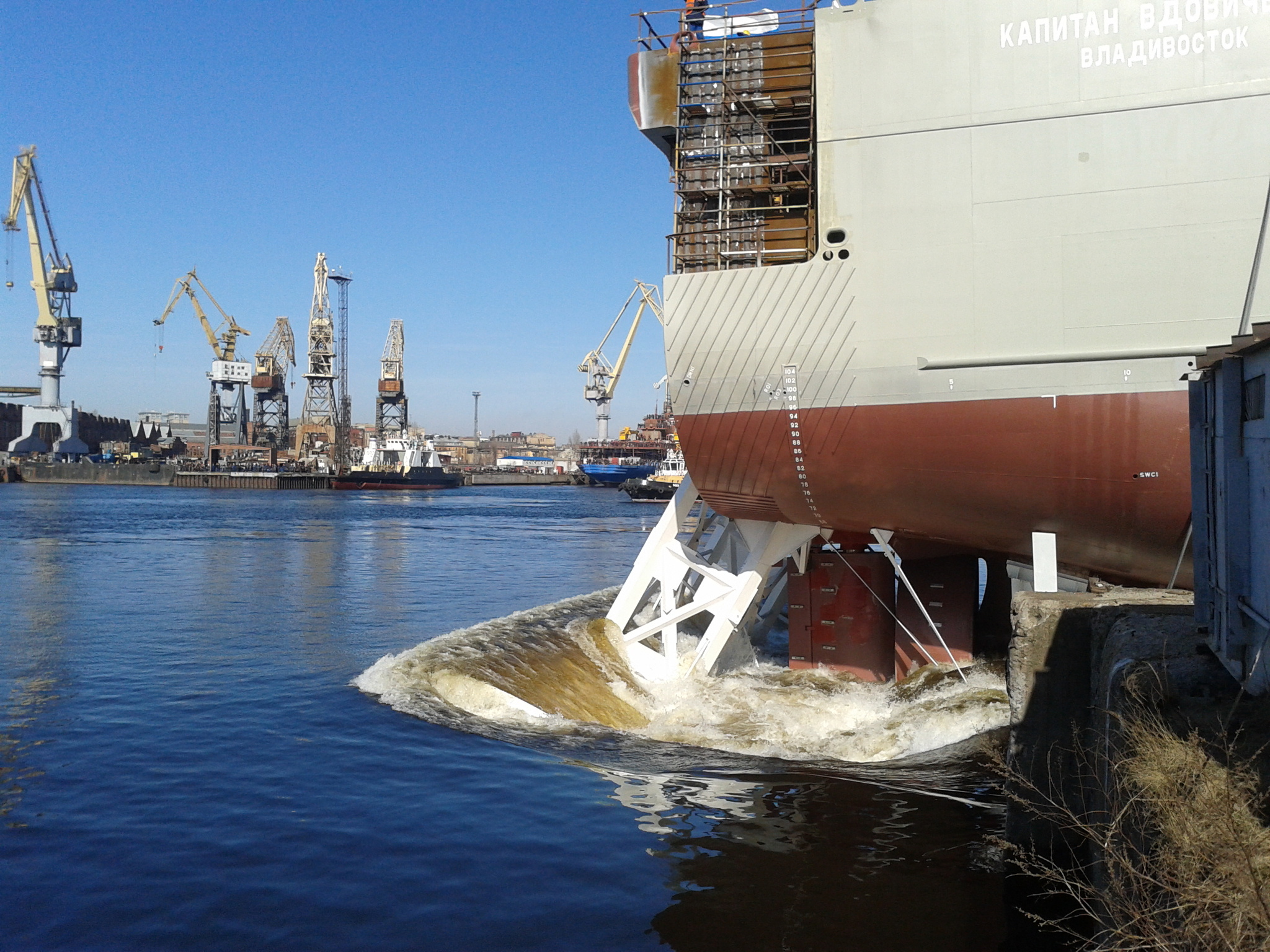 Meanwhile in St. Petersburg (engineering) - My, launching, Engineering, Longpost, Mat