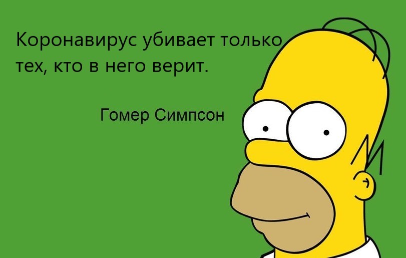 Quotes from the Great Homer - Humor, Coronavirus, Picture with text, The Simpsons, Homer Simpson