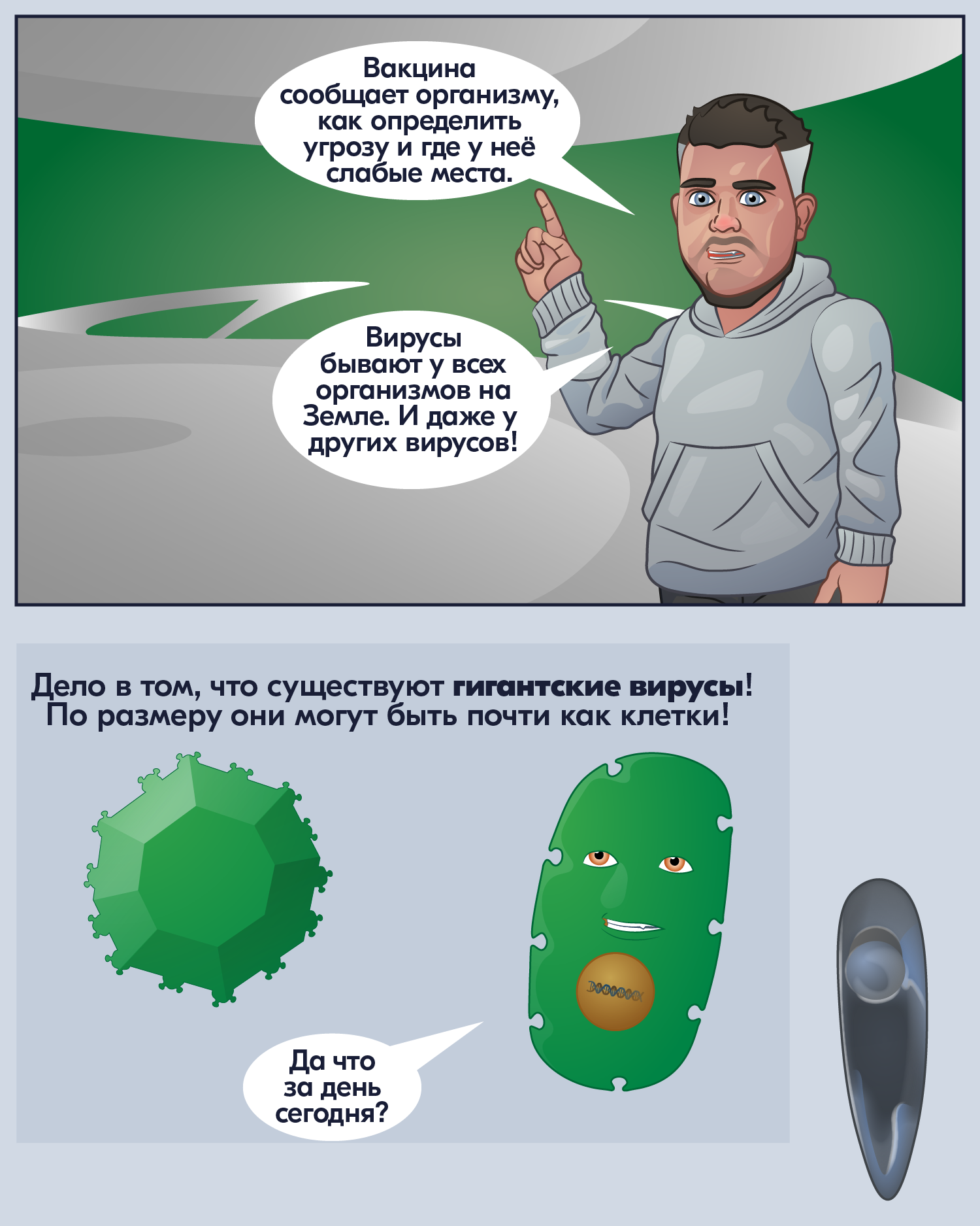 About viruses - My, Comics, The science, Virus, Coronavirus, Anchorite, Longpost