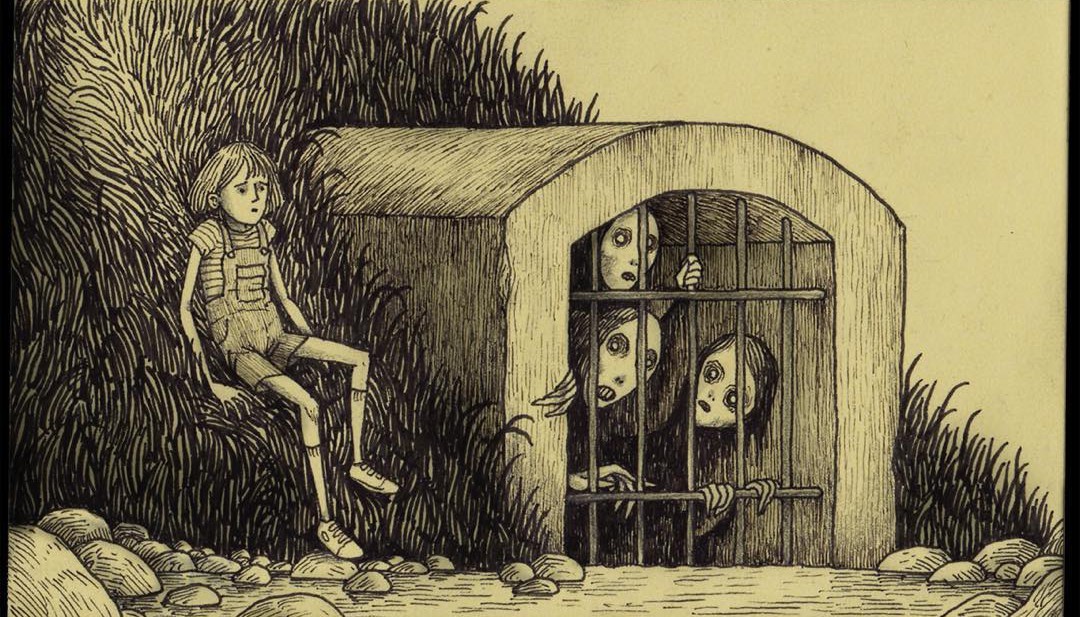 Художник John Kenn Mortensen - Крипота, Подборка, Арт, Рисунок, John kenn mortensen, Длиннопост