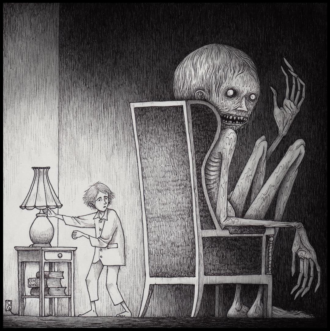 Художник John Kenn Mortensen - Крипота, Подборка, Арт, Рисунок, John kenn mortensen, Длиннопост