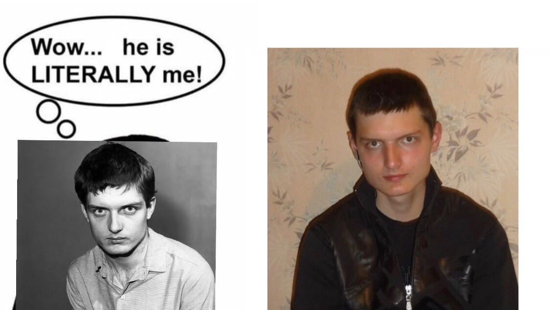 Wow... He's just like me! - Joy Division, Ian Curtis, Post-Punk