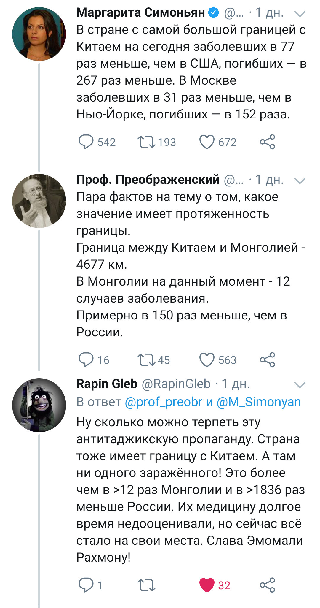 Когда стало обидно за Таджикистан и решил за него заступиться - Twitter, Коронавирус, Таджикистан, Статистика