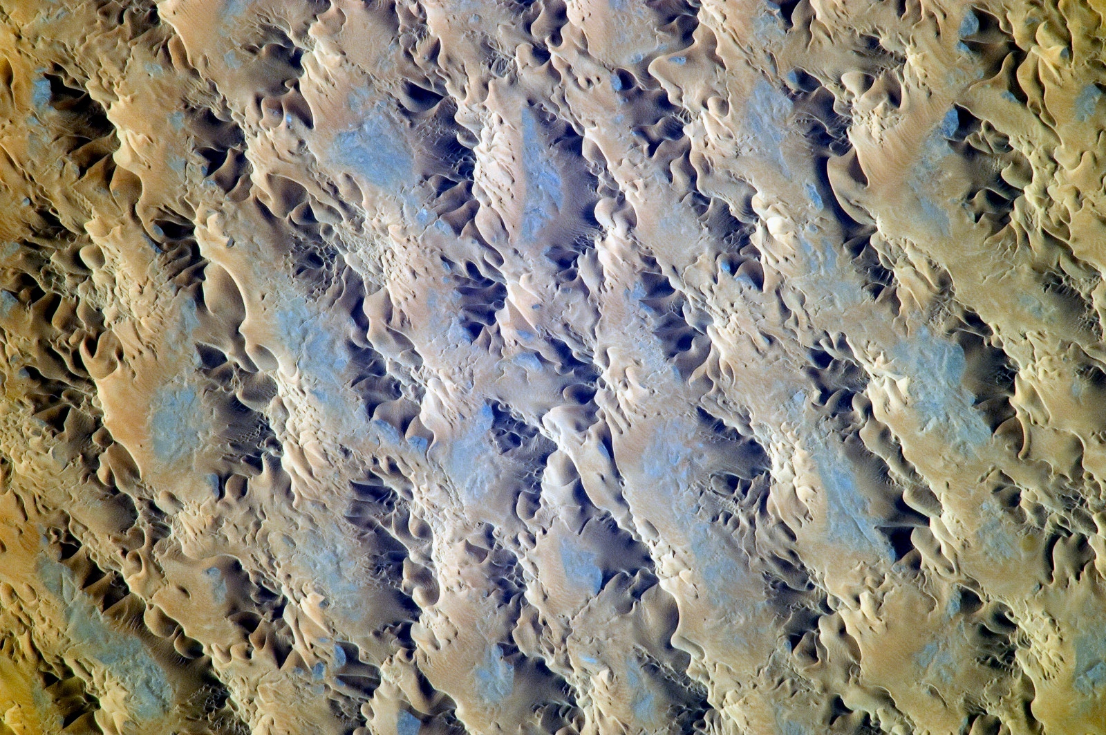 Landscapes of Martian deserts can also be observed... on our planet - Roscosmos, ISS, Desert, Planet Earth, Longpost