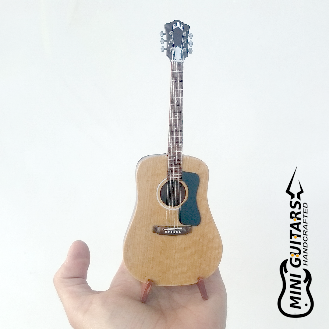 Mini guitar GUILD d35 - My, Miniguitar, Needlework without process, Souvenirs, With your own hands, Guitar, Miniature, Mini guitar, Longpost