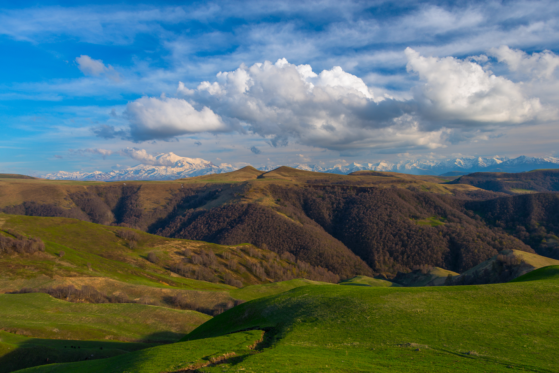 Spring on the Gumbashi Pass - My, Spring, Gumbashi, Elbrus, Longpost