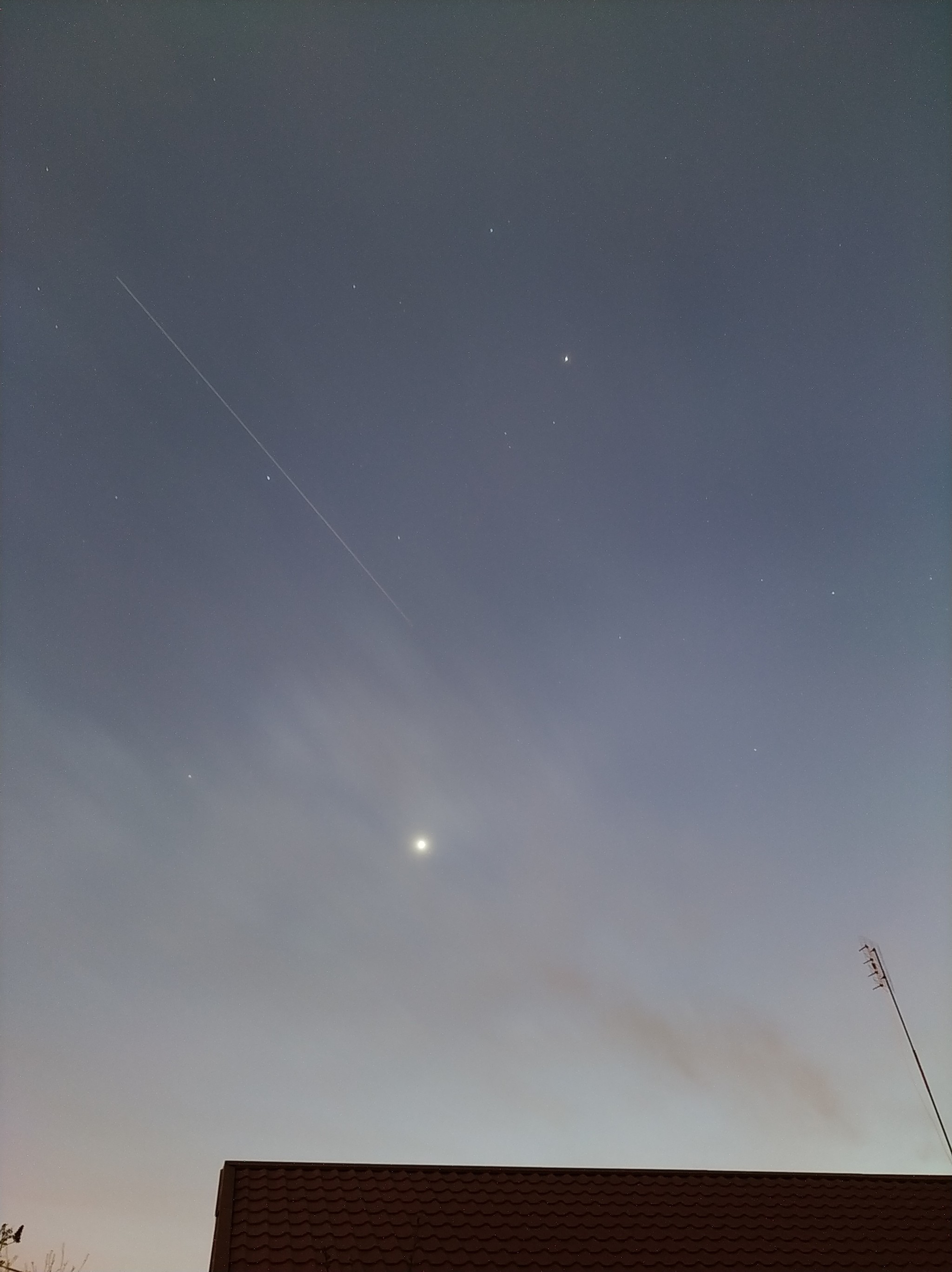 Photographing the ISS flyby with a smartphone - My, ISS, Astrophoto, 3D печать, Longpost