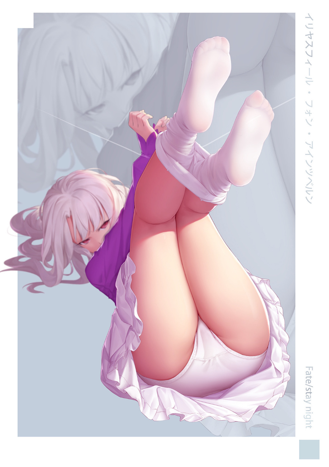 Illyasviel - NSFW, Fate-stay night, Illyasviel Von Einzbern, Anime art, Anime, Fate, Pantsu, Booty