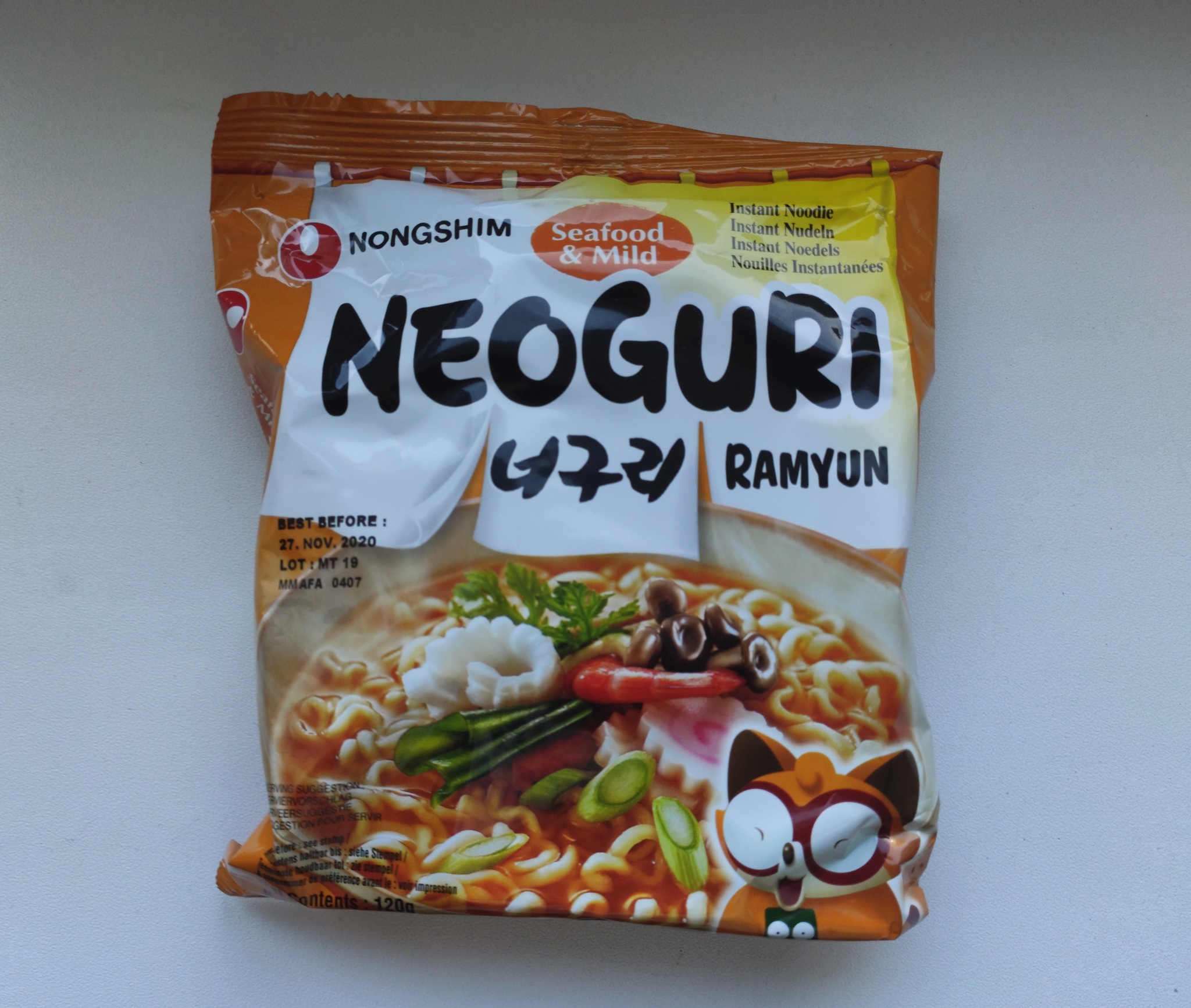 Тест лапши Neoguri Ramyun Seafood & Mild | Пикабу