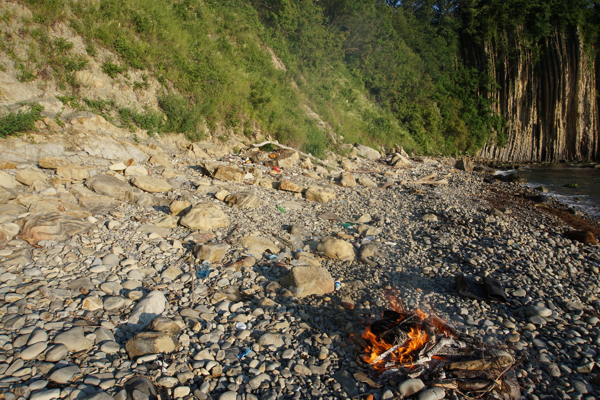 Beach cleaning - My, Chistoman, Beach, Garbage, Cleaning, Kiselev Rock, Longpost