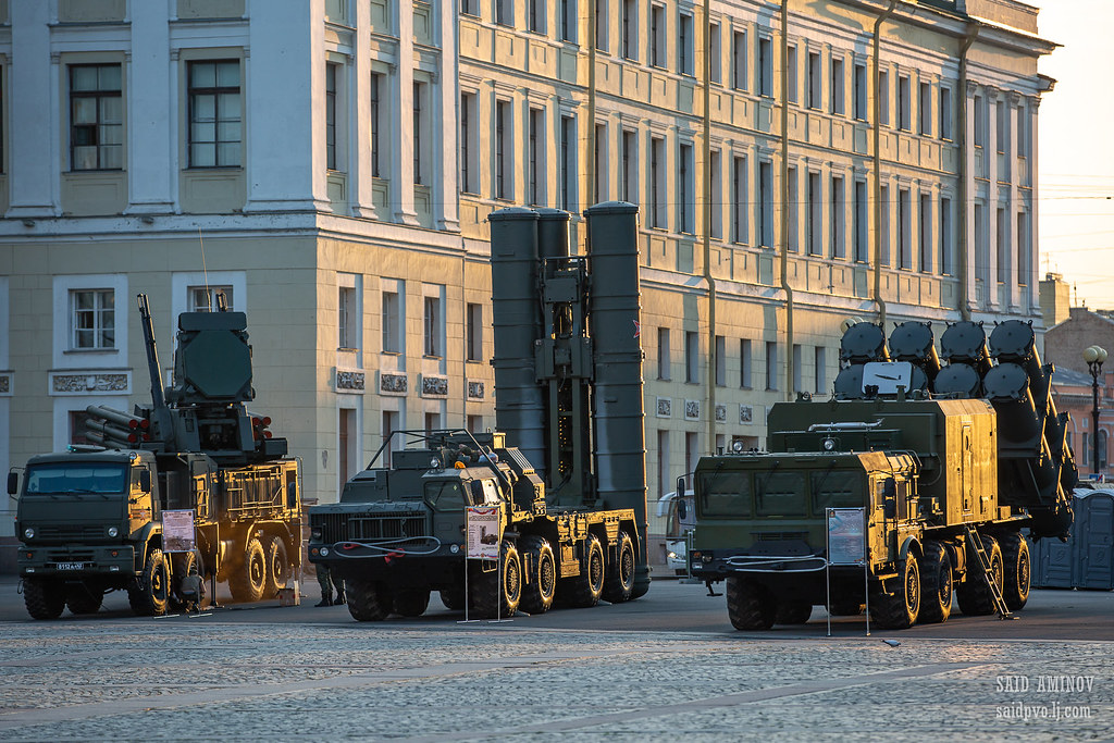 Dawn on Palace Square - Army, Saint Petersburg, Air defense, Sau, Bastion, Zrk s-400, Longpost