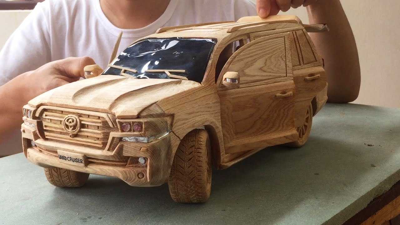 Toyota Land Cruiser 200 from five planks - Toyota, Master, Creation, Woodworking, Video, Wood carving