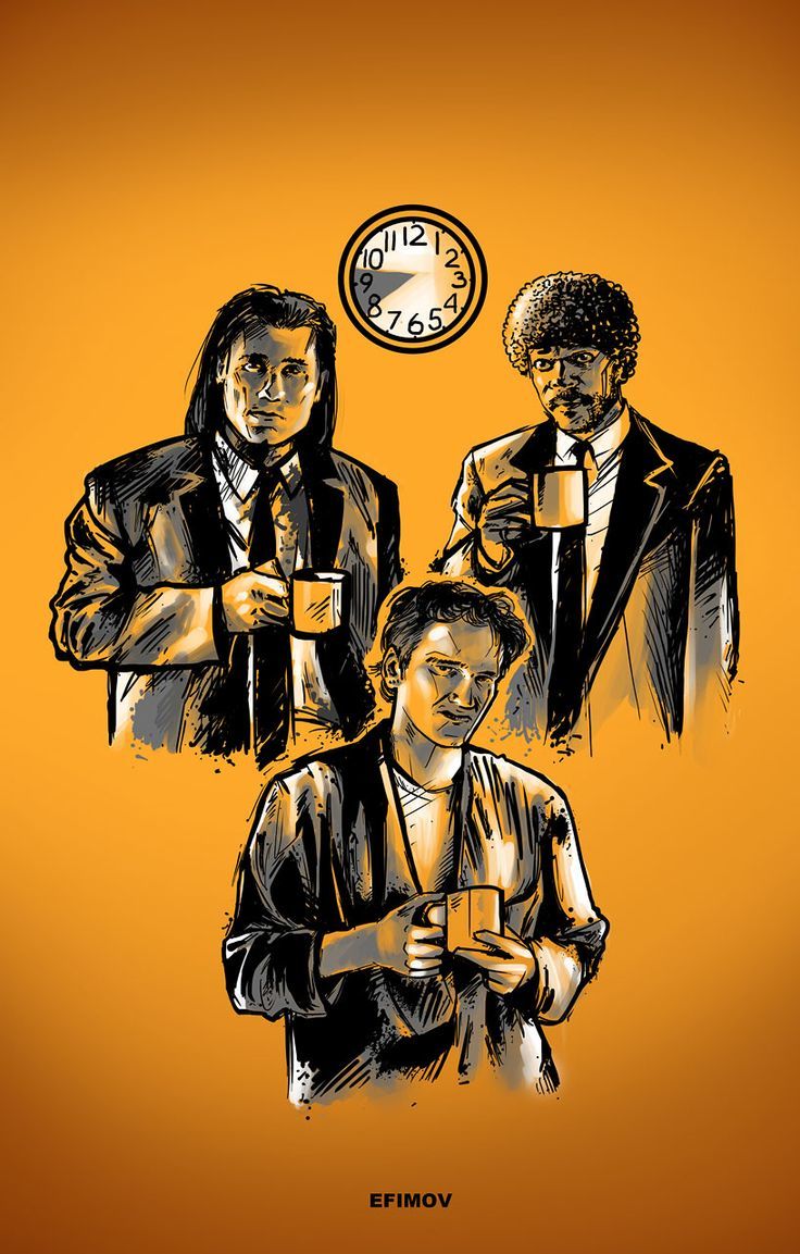 Briefly about how my friends and I are waiting for the end of quarantine - Pulp Fiction, Quentin Tarantino, Movies, Art