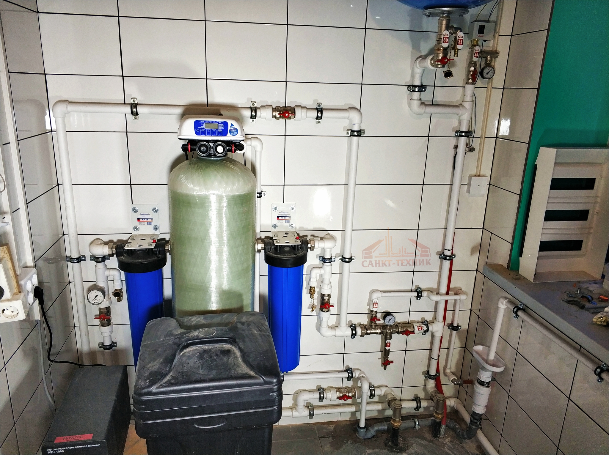 March 29, 2020. NIKOLSKOYE, boiler room - My, Boiler room, Boiler room, Water treatment, Water purification, Installation of heating systems, Heating, Cottage, Longpost