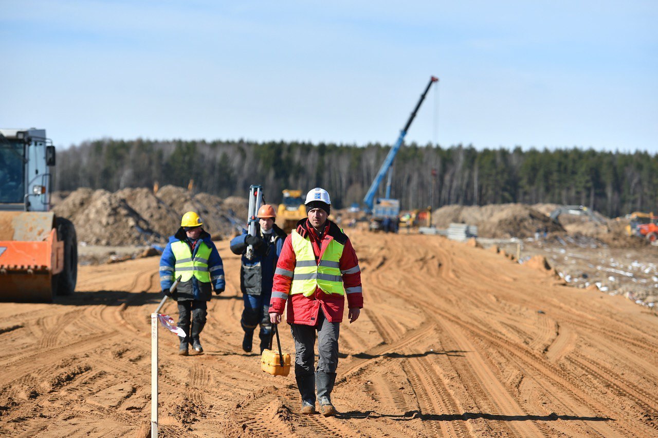 Personnel for the construction of the Hospital complex in New Moscow - Coronavirus, New Moscow, Hospital, Building, Longpost