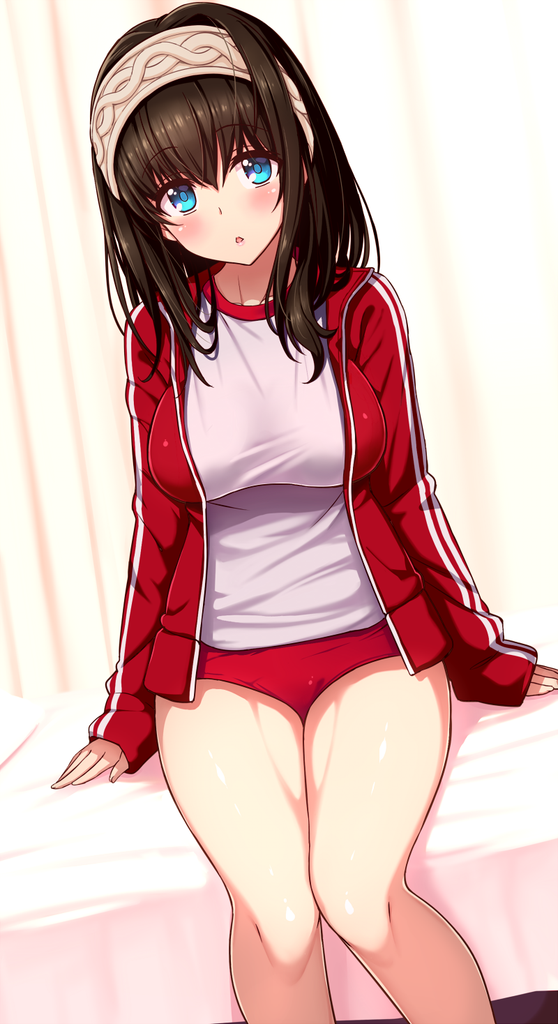 Fumika - Sagisawa fumika, Idolmaster Cinderella Girls, Anime, Anime art, Legs