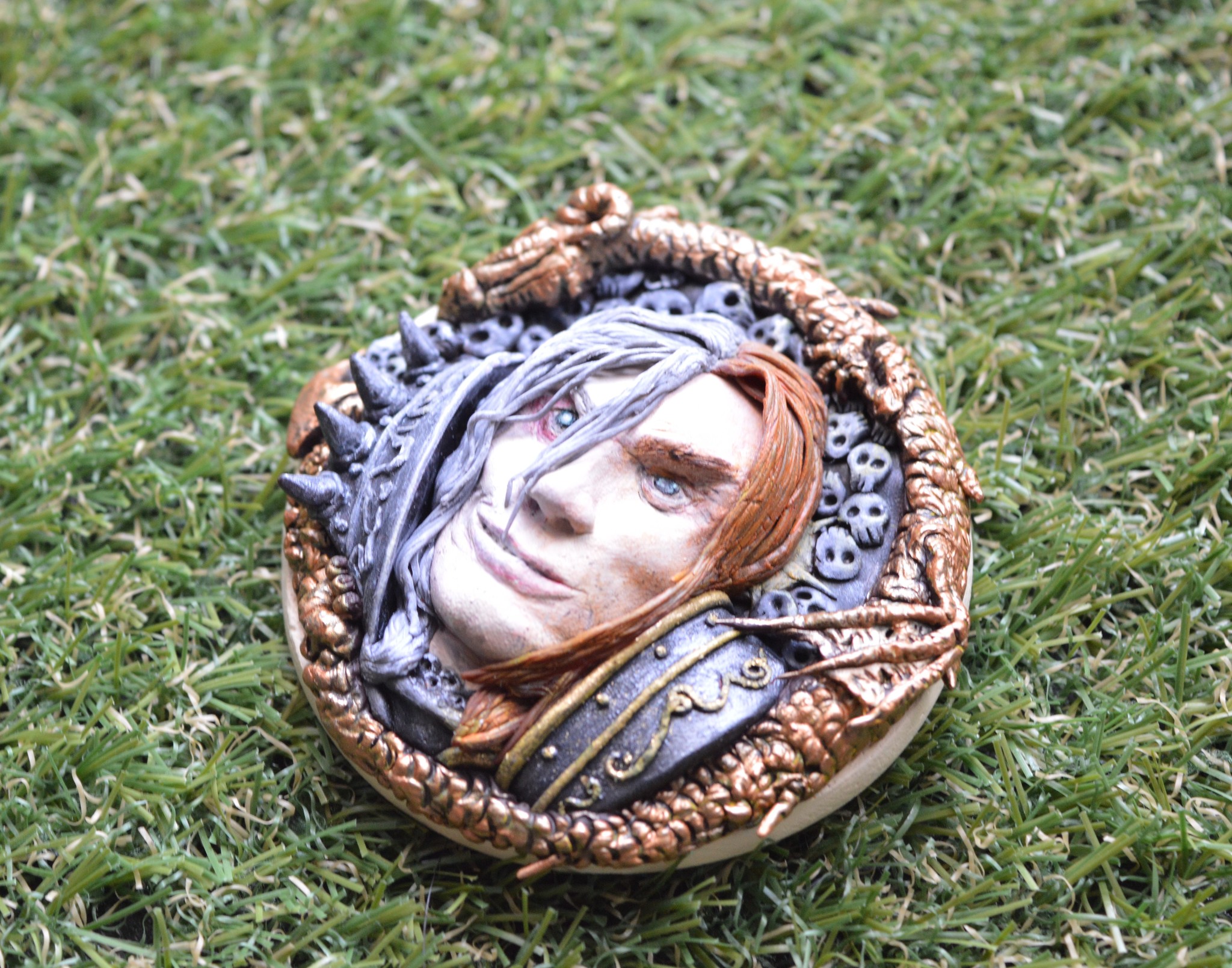 Arthas - My, Arthas Menethil, World of warcraft, Warcraft, Warcraft 3, Polymer clay, Handmade, Souvenirs, Wow, Longpost