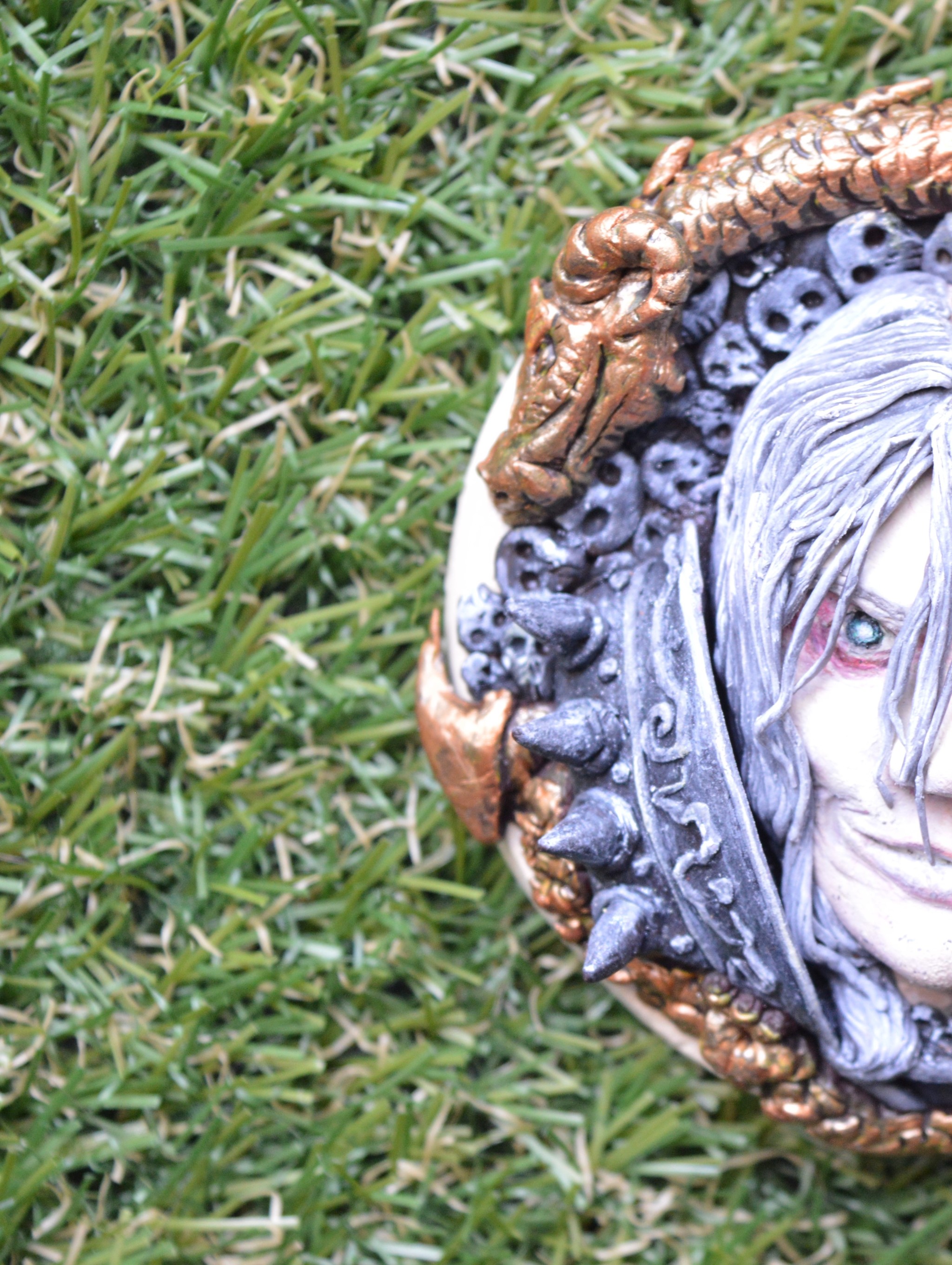 Arthas - My, Arthas Menethil, World of warcraft, Warcraft, Warcraft 3, Polymer clay, Handmade, Souvenirs, Wow, Longpost