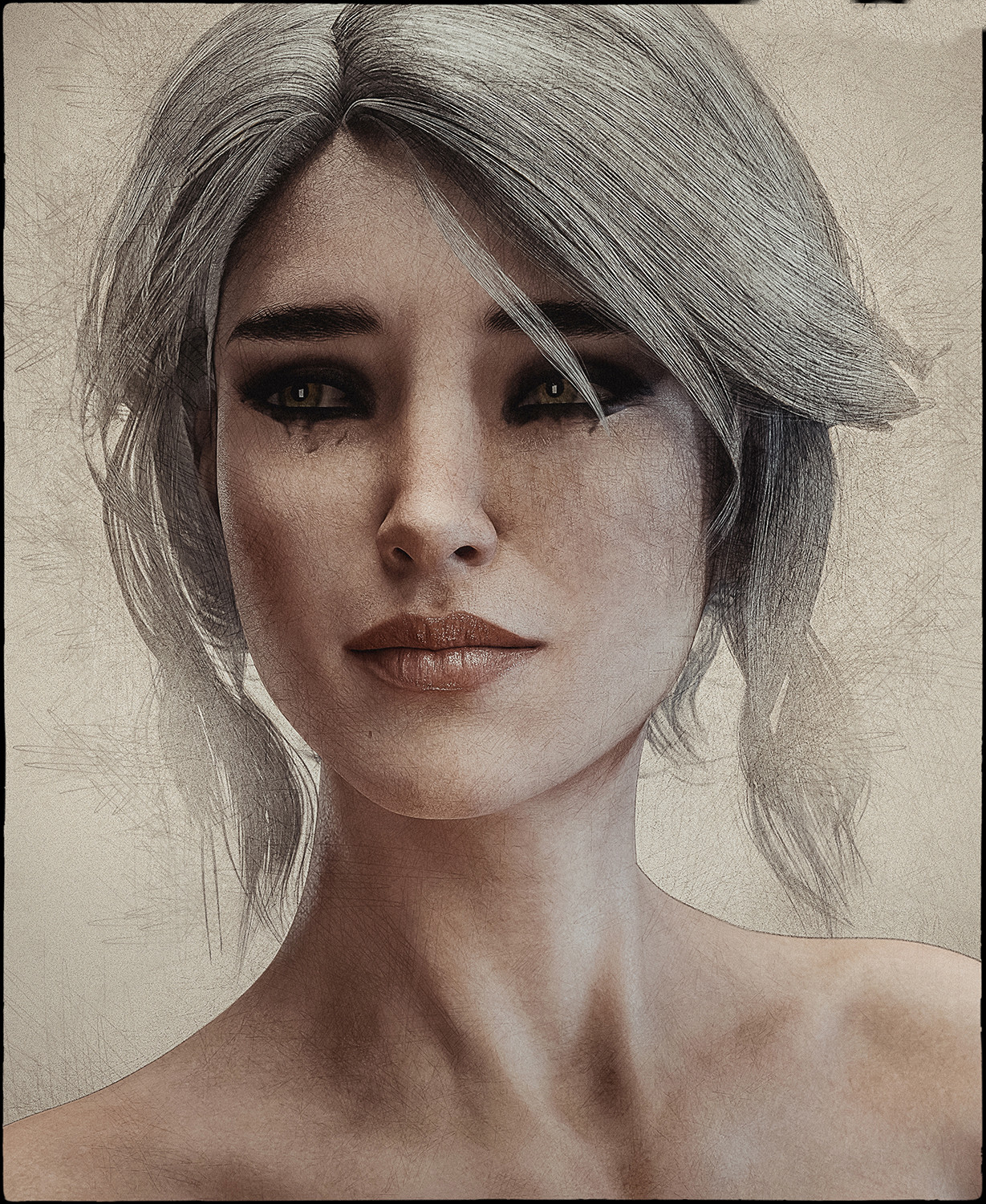 Ciri|Цирилла - Цири, Арт, Ведьмак 3: Дикая охота, Ведьмак