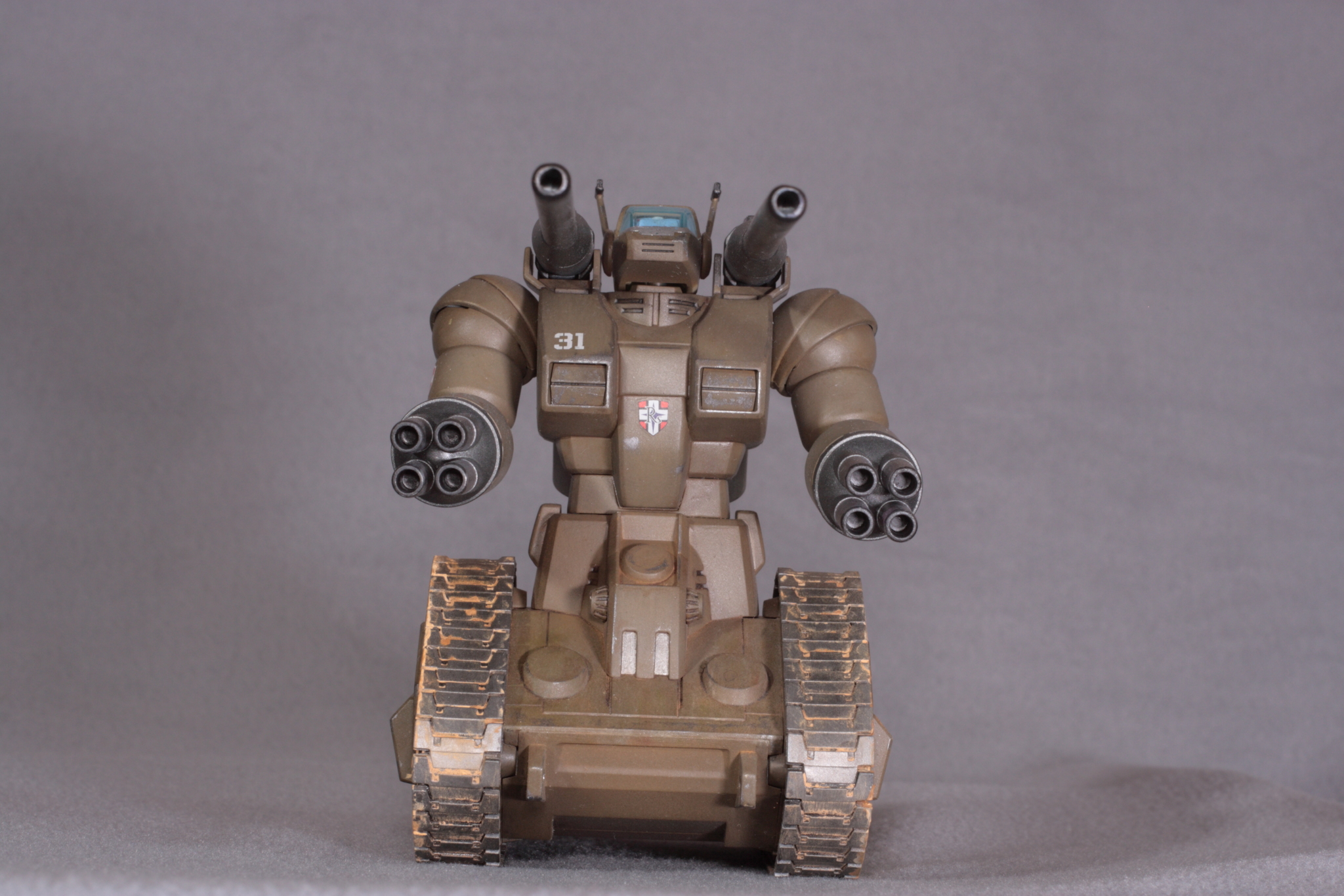 RX-75-4 Guntank 1/144 - My, Anime, Gundam, Modeling, Gunpla, Models, Longpost