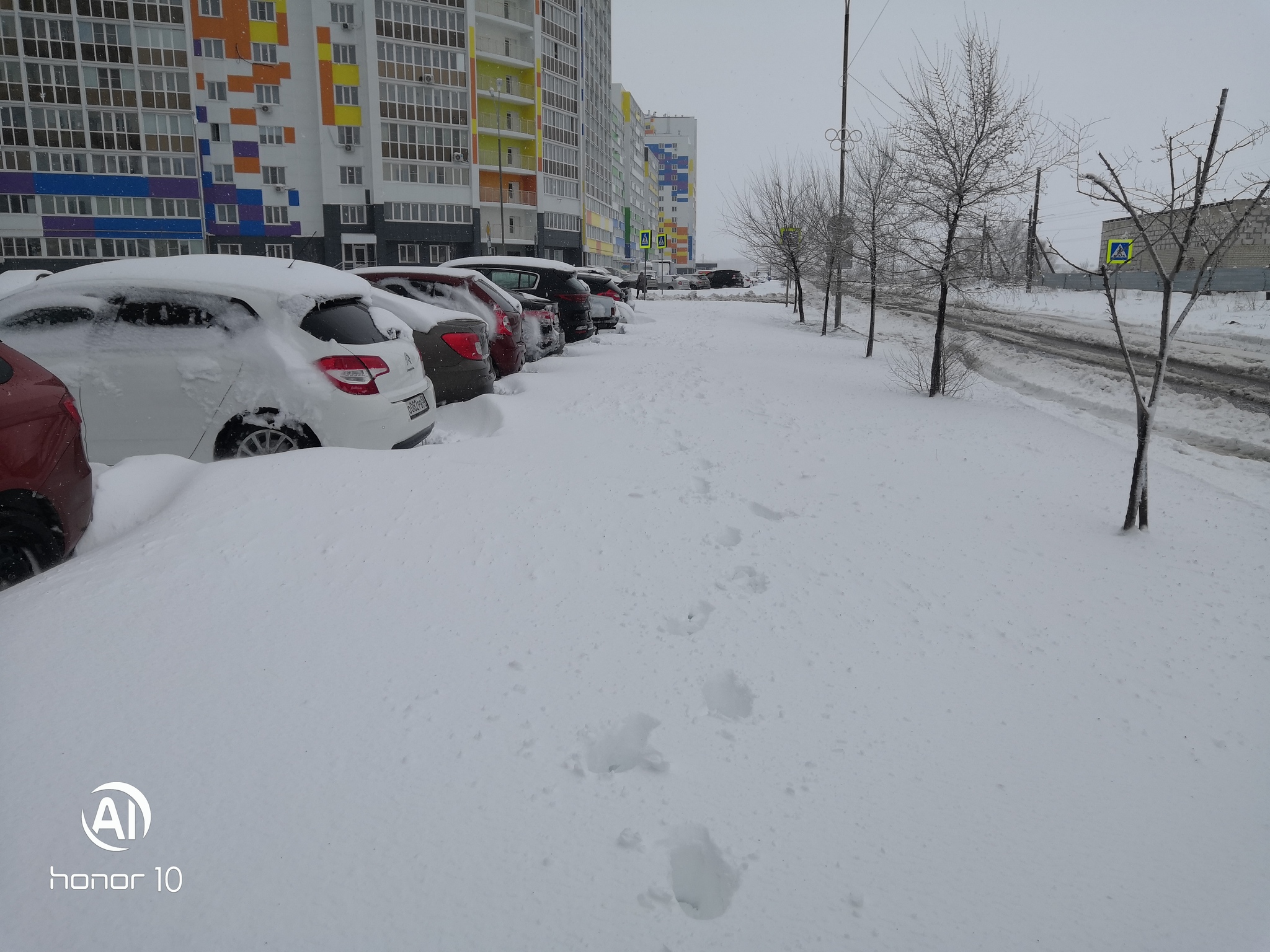 12th of April. G. Penza - My, Spring, April, Longpost, Penza, Snow