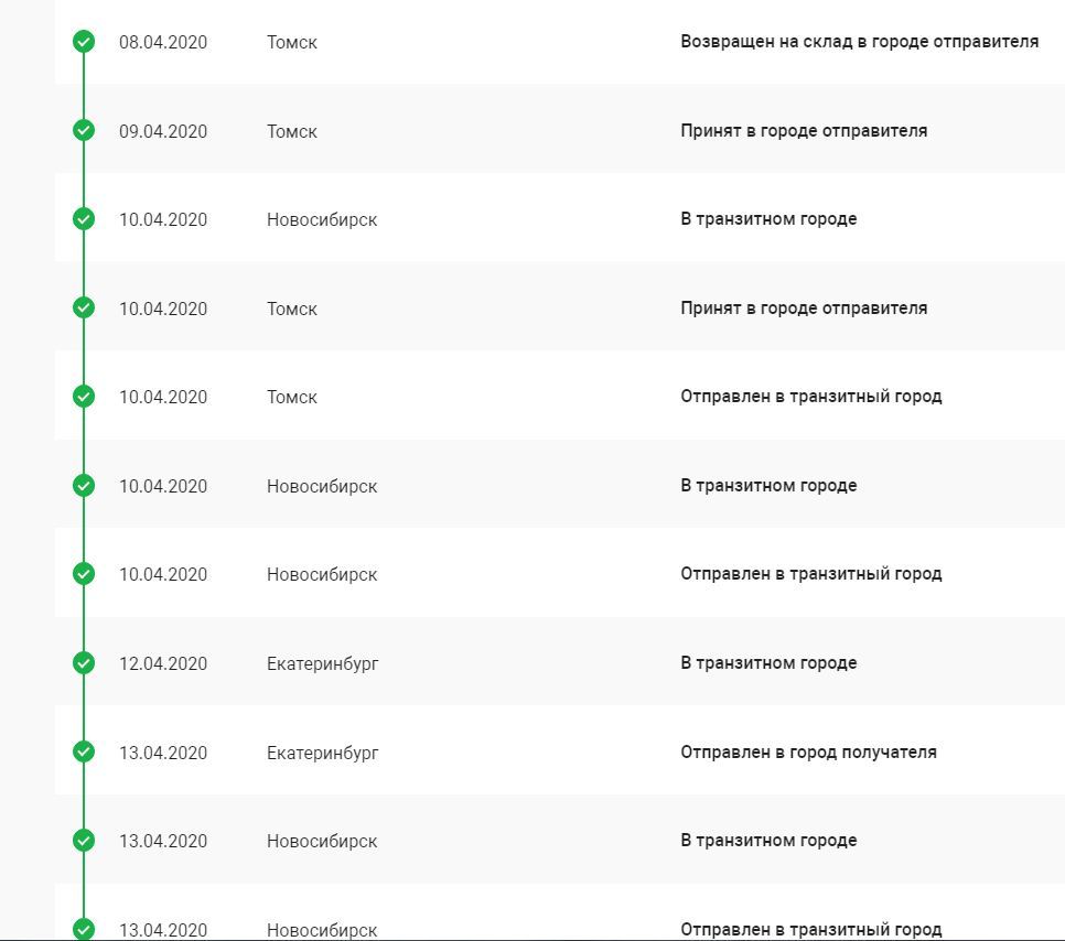 Отправка груза транспортной компанией или пять дней по Сибири | Пикабу