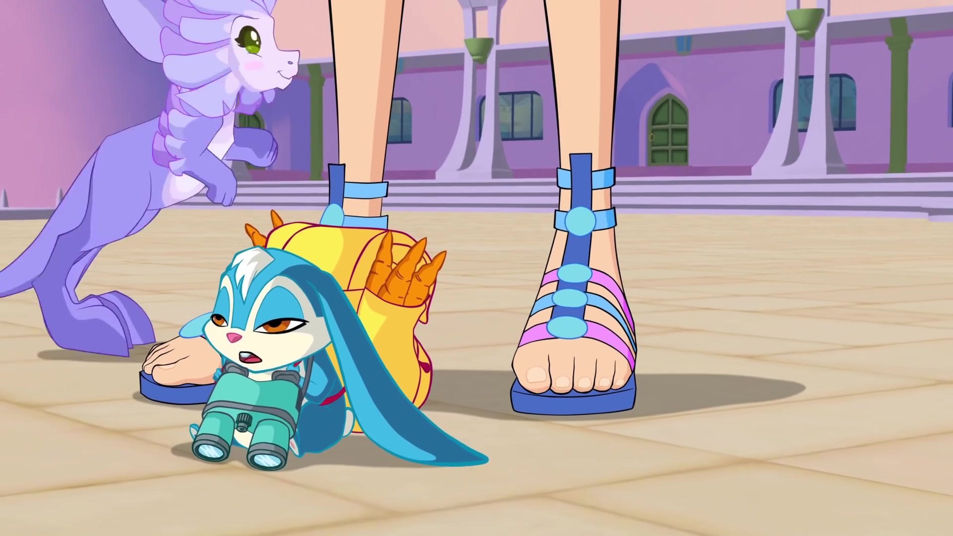 When Rainbow is a bit of a foot fetishist: - My, Foot fetish, Legs, Winx, Cartoons, Fairy, Screenshot, Humor, Longpost