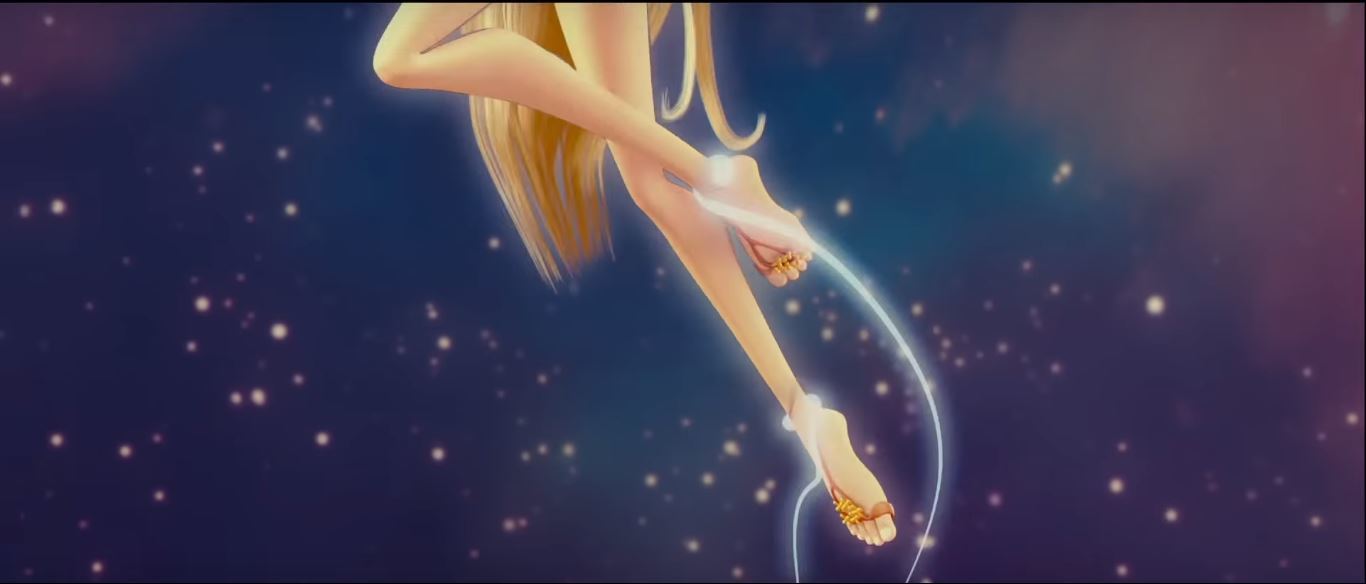 When Rainbow is a bit of a foot fetishist: - My, Foot fetish, Legs, Winx, Cartoons, Fairy, Screenshot, Humor, Longpost