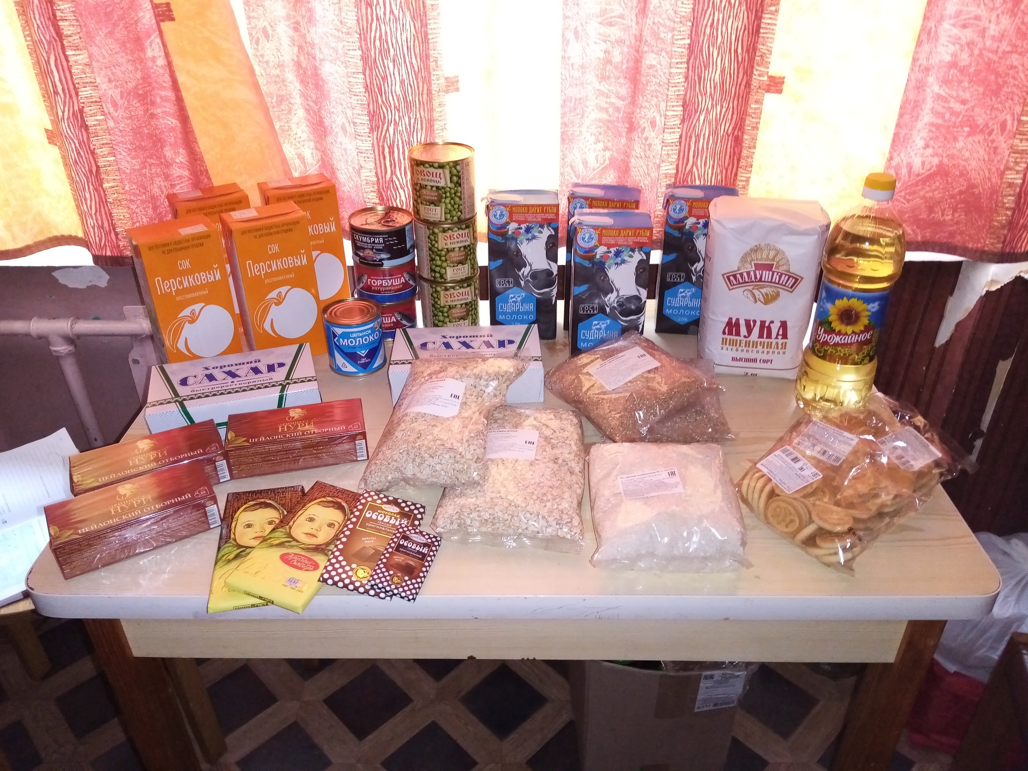 Grocery set - My, Help, Grocery kit, Longpost, Dry ration, Saint Petersburg