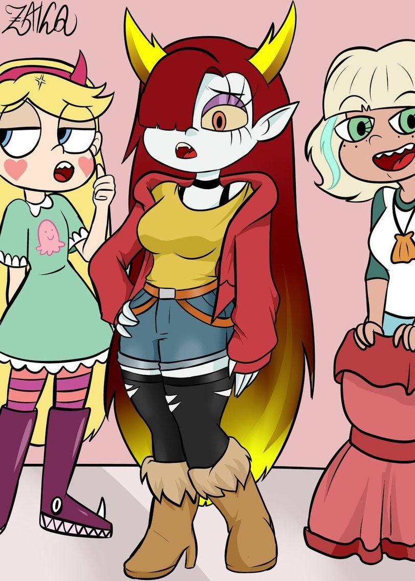 Star vs the forces of evil.ARTs (So different) - Star vs Forces of Evil, Cartoons, Art, Hekapoo, Longpost