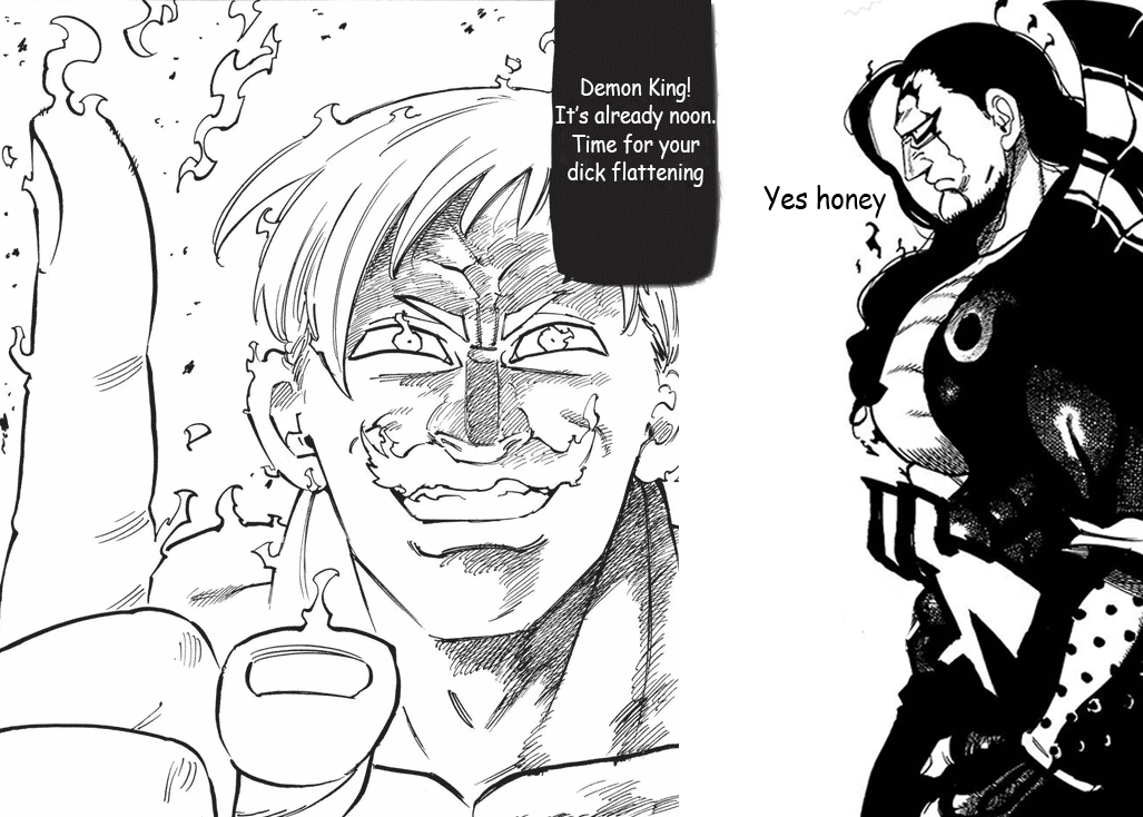 Babe! It's 12 am - Nanatsu No taizai, Манга, Escanor, Аниме