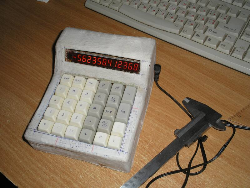 Let's make a calculator! - My, With your own hands, Old school, Quarantine, Longpost, Needlework with process