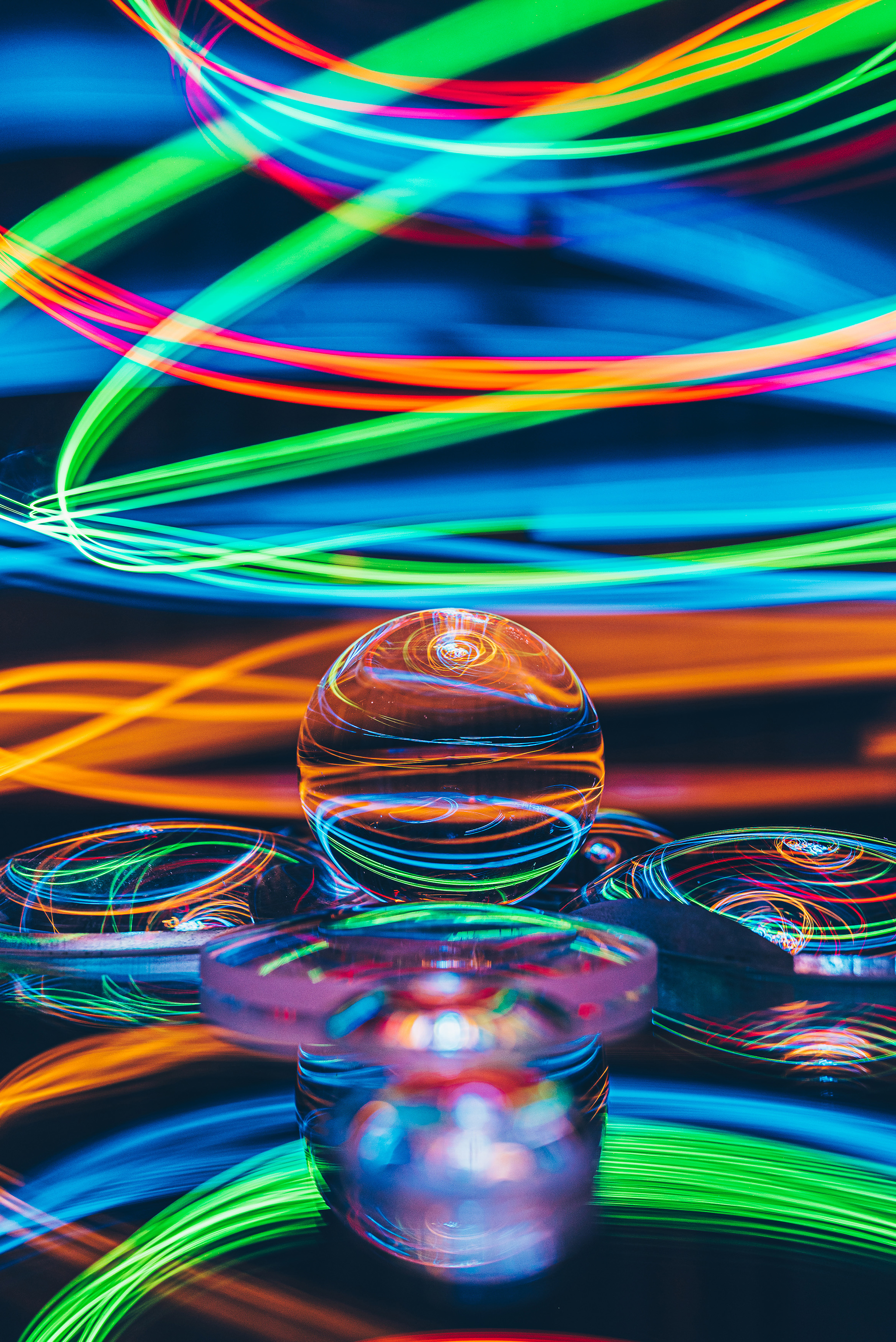 Night experiments at home with lenses, garland and long exposure - My, Photographer, The photo, Long exposure, Old lens, Nikon, PHOTOSESSION, Garland, Longpost