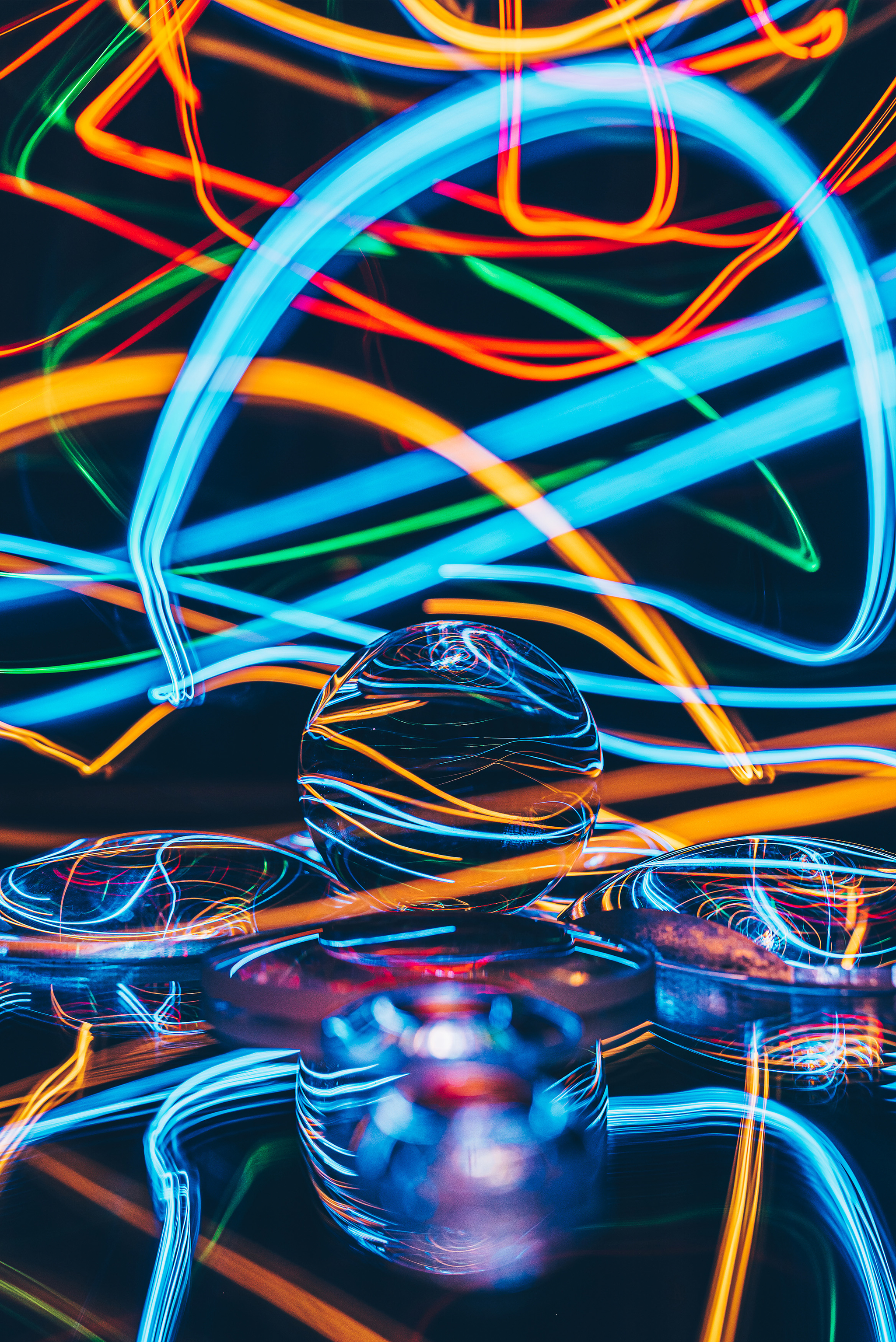 Night experiments at home with lenses, garland and long exposure - My, Photographer, The photo, Long exposure, Old lens, Nikon, PHOTOSESSION, Garland, Longpost