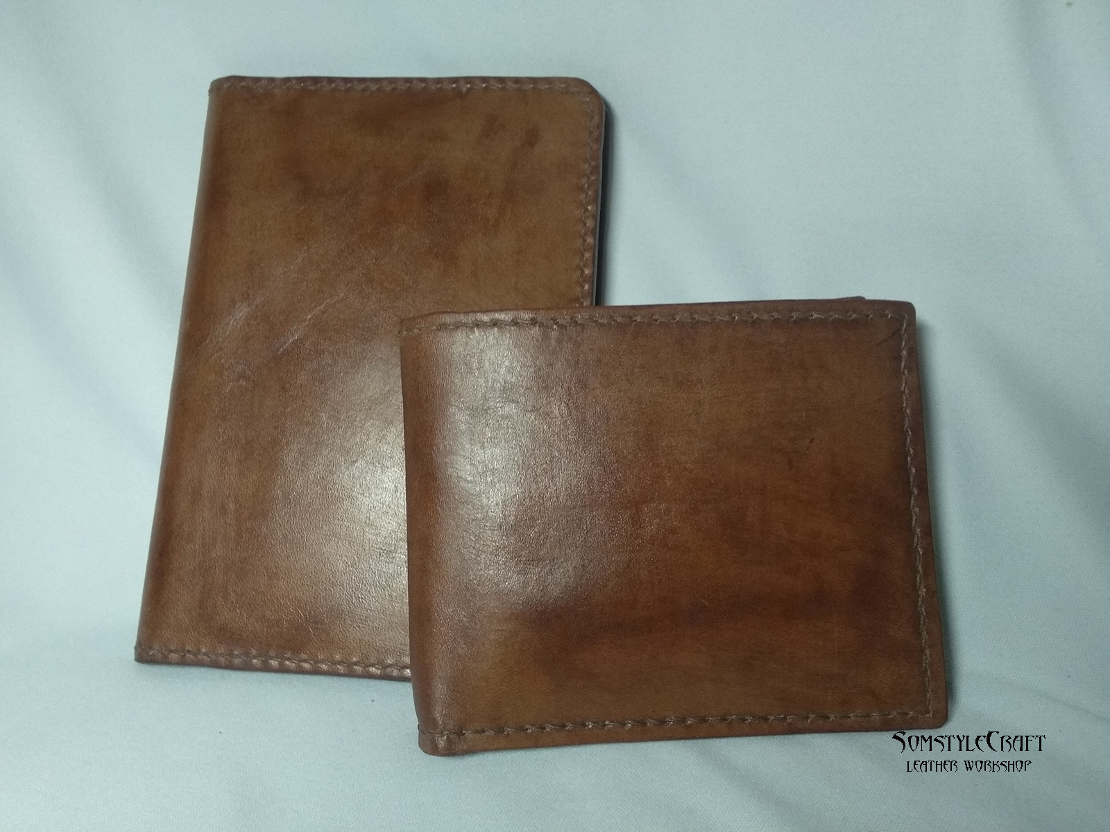 Wallet Kenya - My, Wallet, Needlework with process, Leather products, Longpost, Video