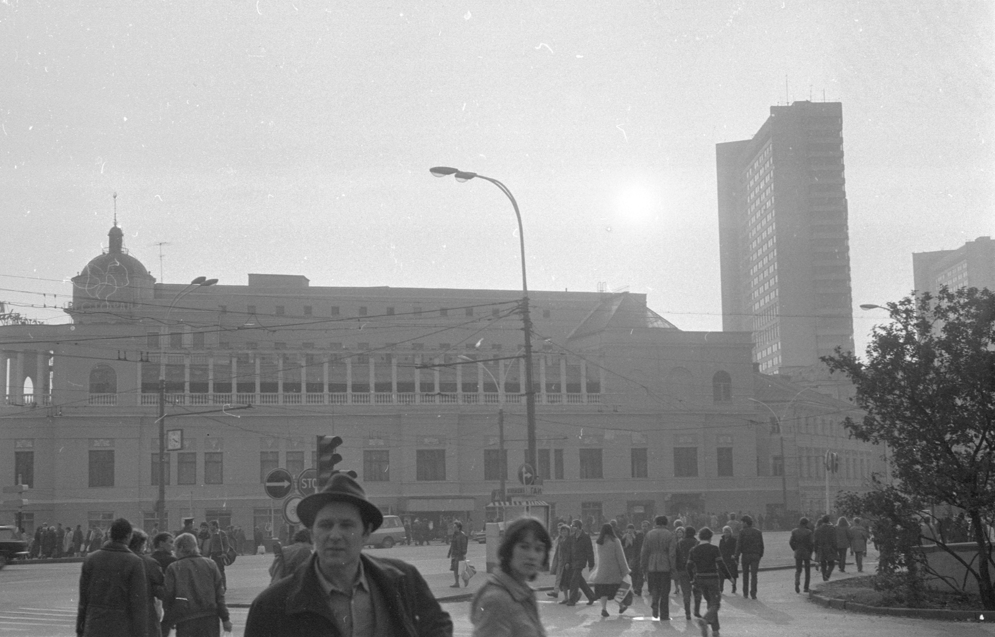 МОСКВА - Моё, Москва, 80-е, Фотография, Черно-белое фото, Длиннопост