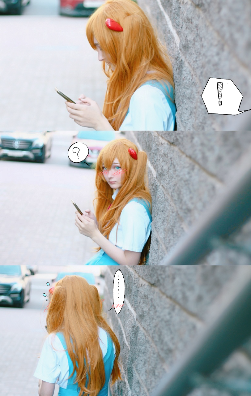 Asuka Cosplay - My, Cosplay, Evangelion, Asuka langley, Russian cosplay, Anime, The photo, Redheads, Longpost