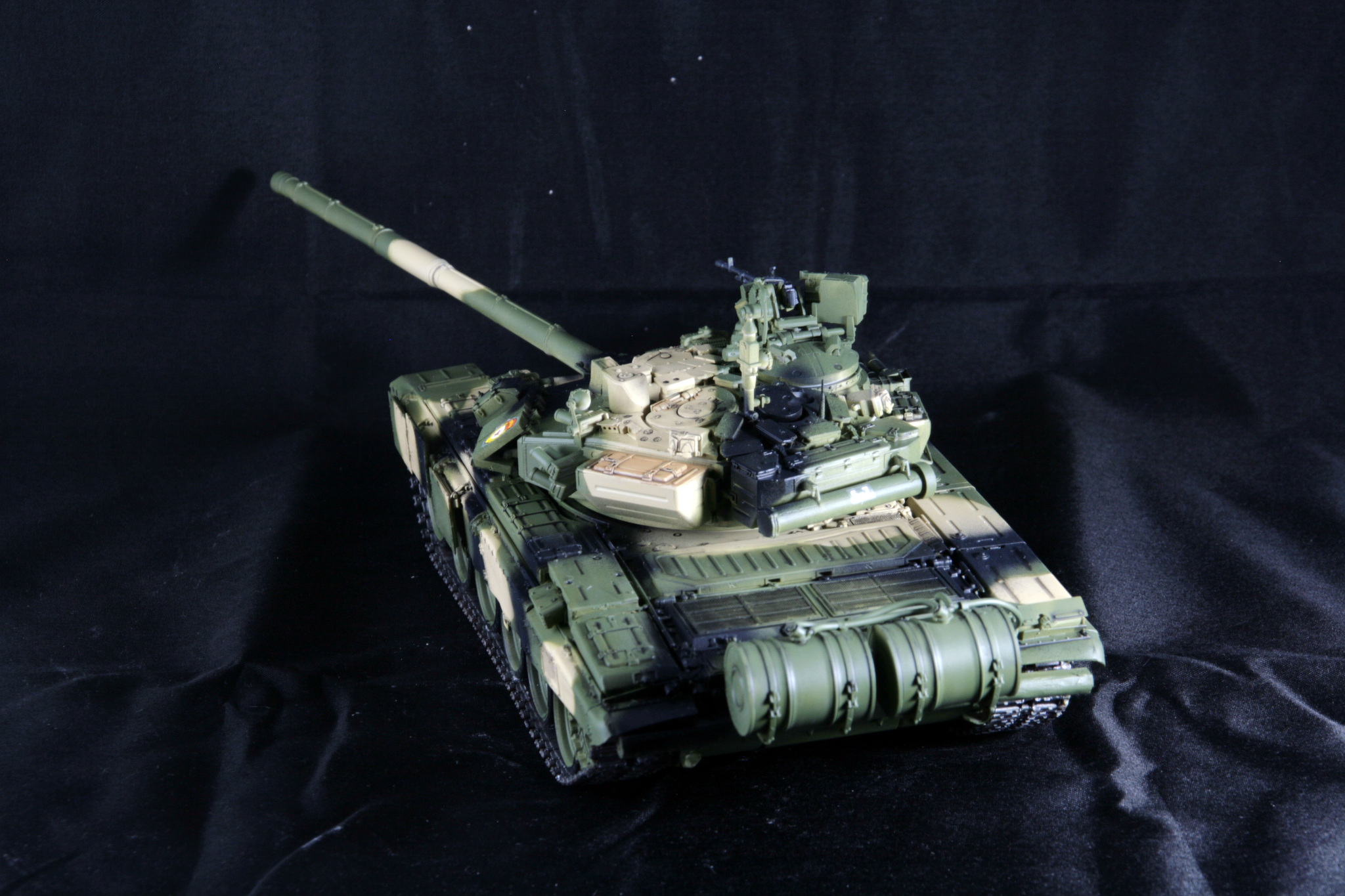 T-90A Vladimir (object 188A2) - My, Stand modeling, t-90, Tanks, Russian tank, Parade, Airbrush, Longpost