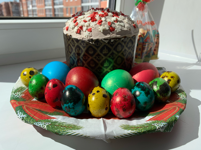 Improvisation - My, Easter, Eggs, Kulich, Easter eggs, Quail egg