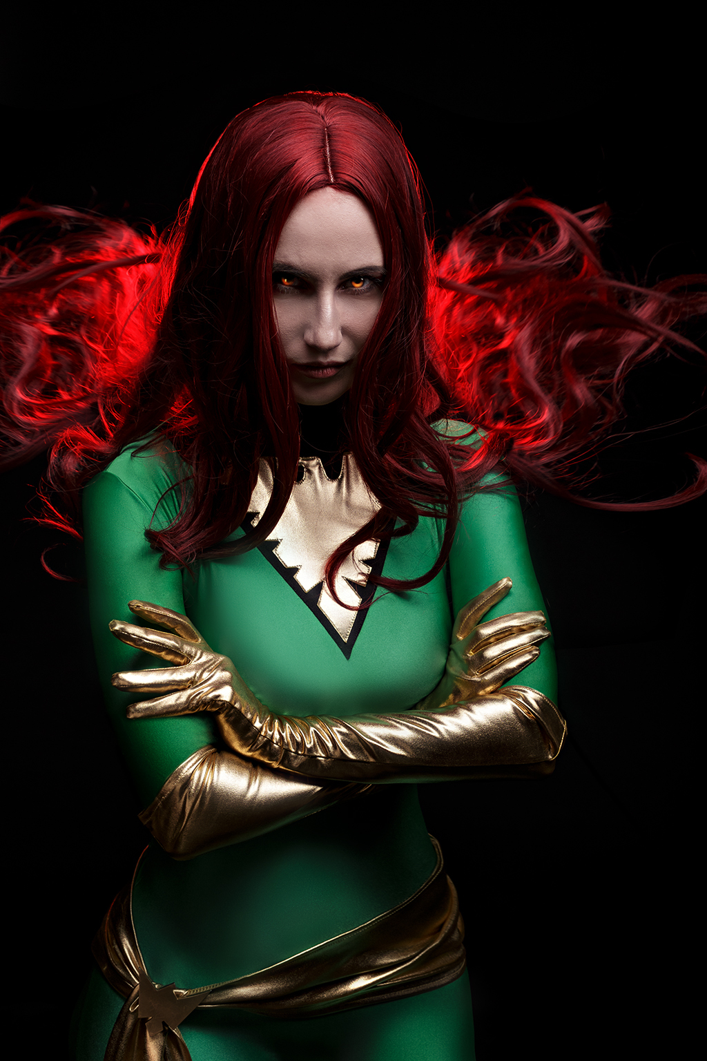 Jean Grey : I'm the Phoenix rising from the ashes [ Cosplay Art ] - My, Jean Grey, X-Men, Marvel, Cosplay, Comics, Art, Longpost