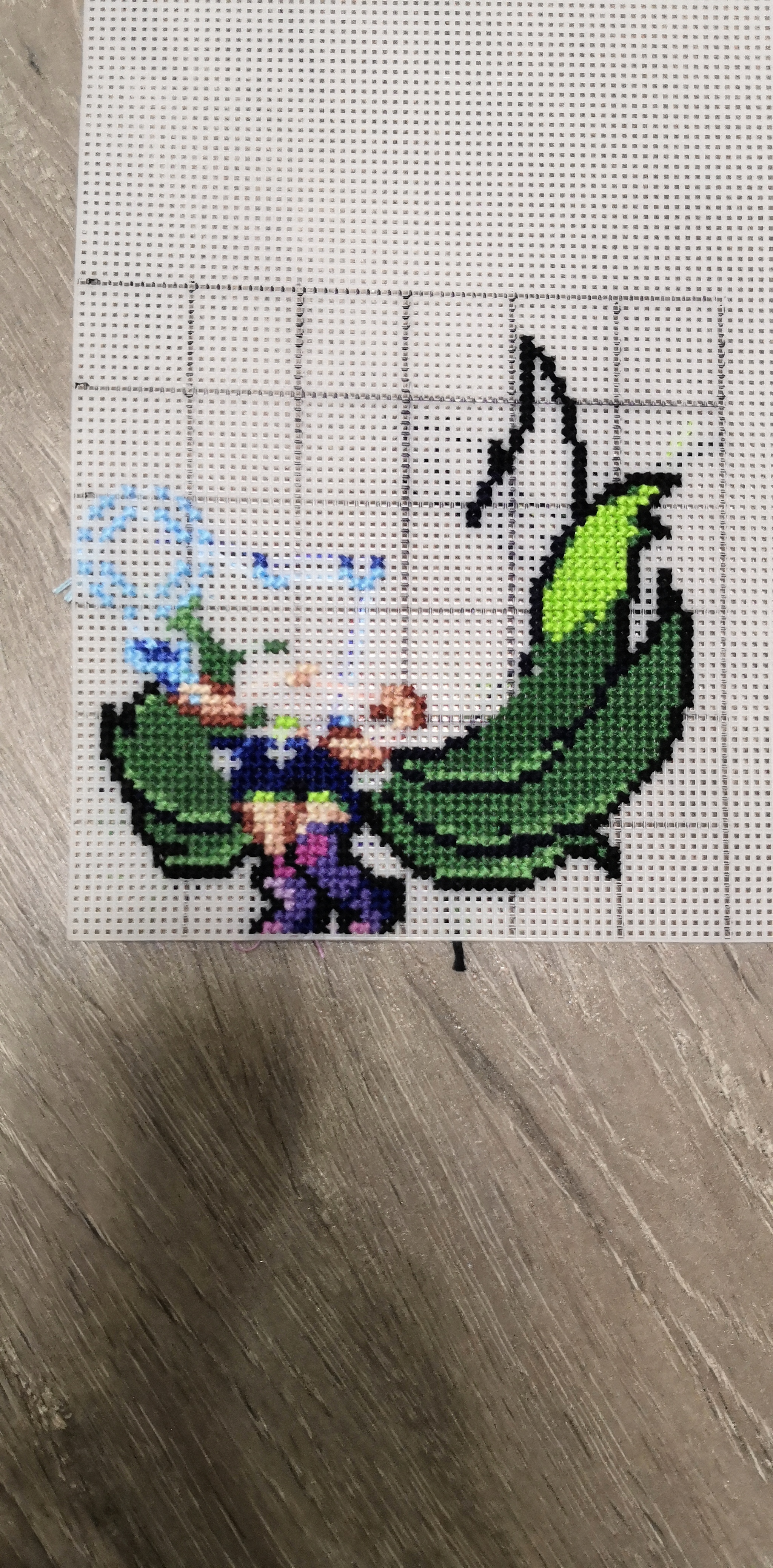 League of legends: Arcade Ahri - My, League of legends, Cross-stitch, Hobby, Longpost