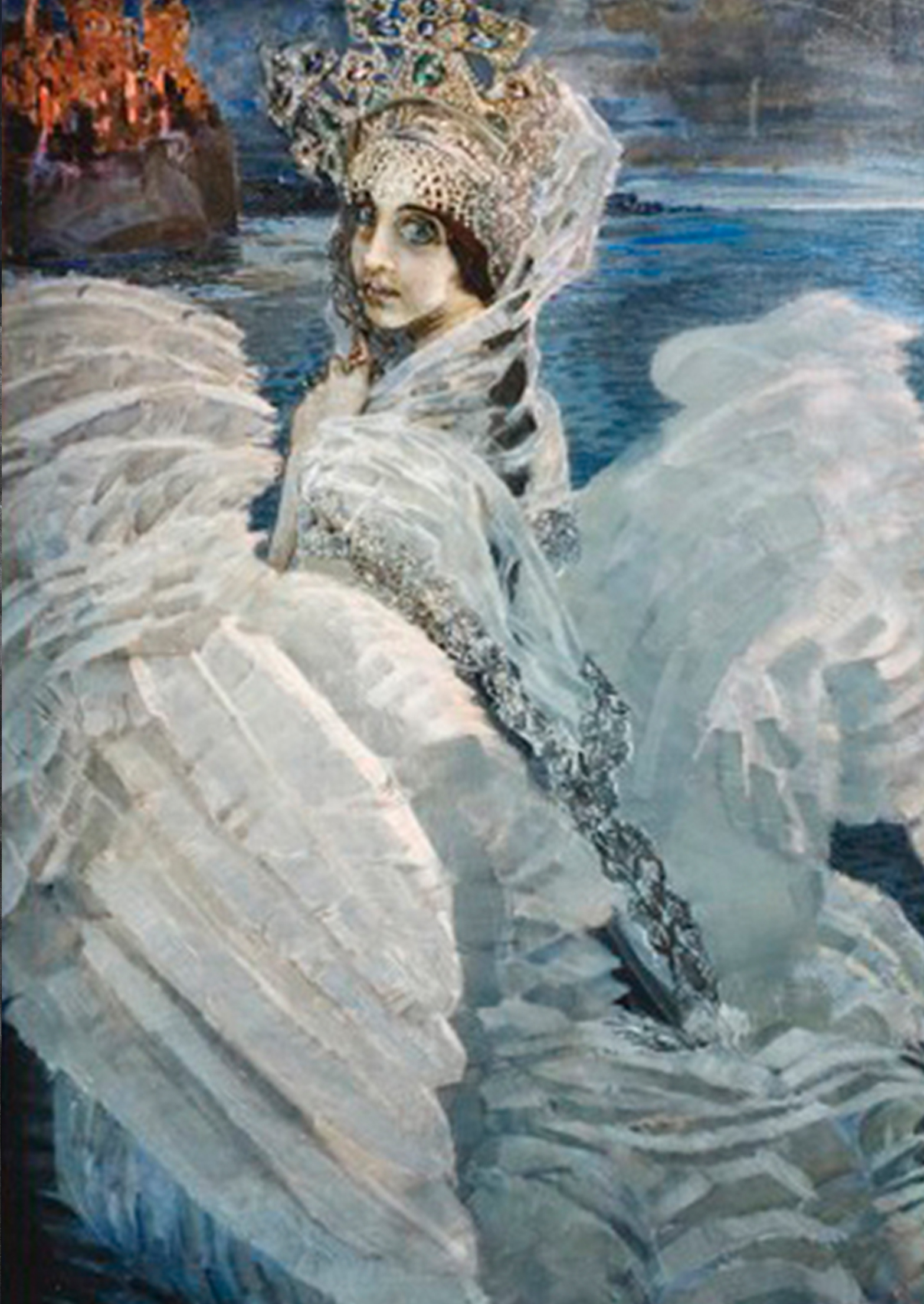 It was a day of isolation - My, Insulation, Longpost, Challenge, Painting, Mikhail Vrubel, The Swan Princess